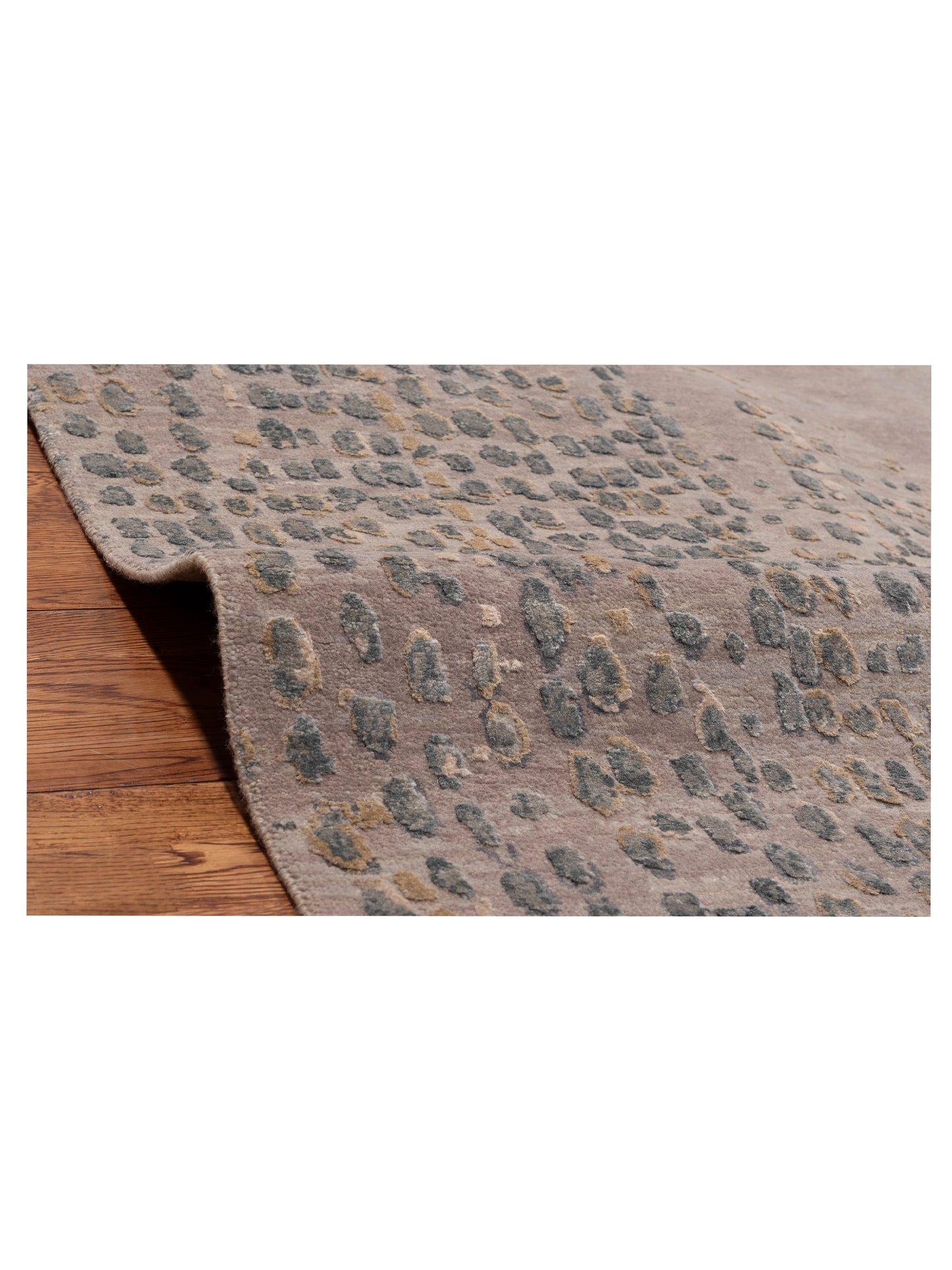 Artavia Beige Gray 9x12.1 Hand Knotted Rug