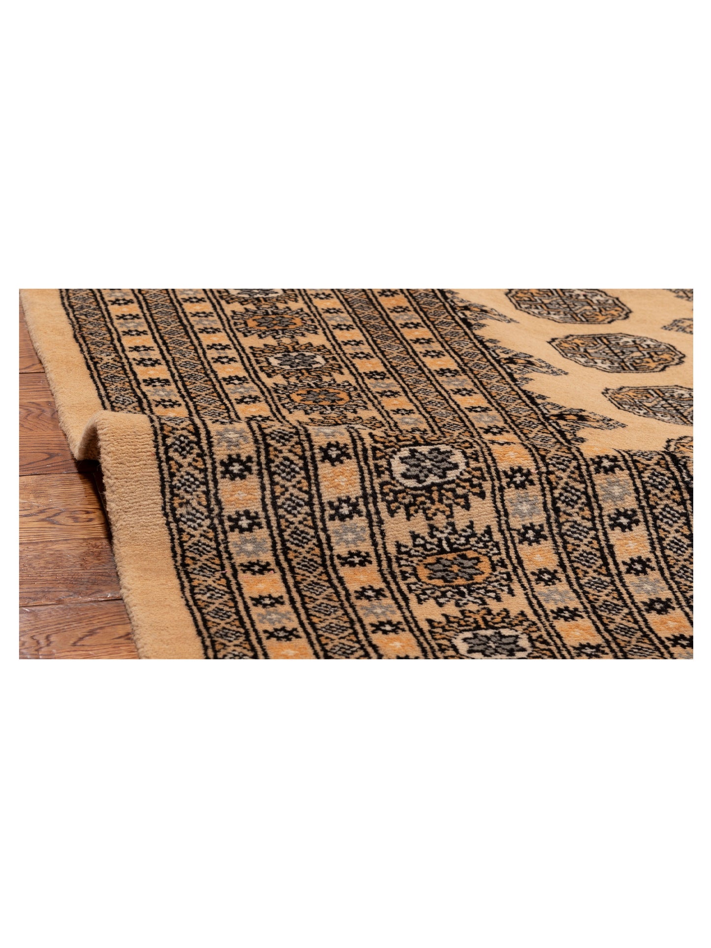 Bokhara Beige Beige 9.2x12.3 Hand Knotted Rug