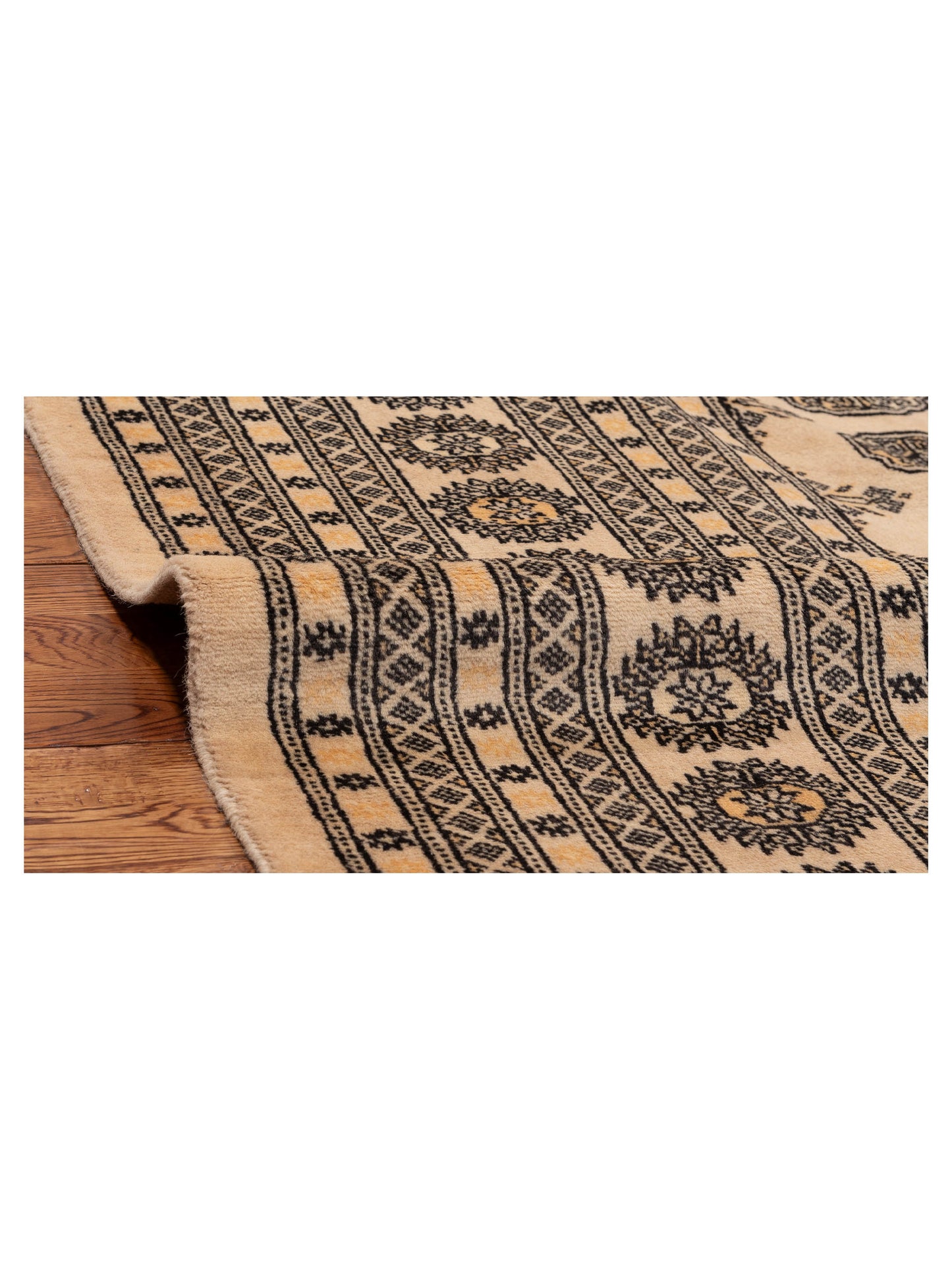Bokhara Beige Beige 8.4x10.10 Hand Knotted Rug