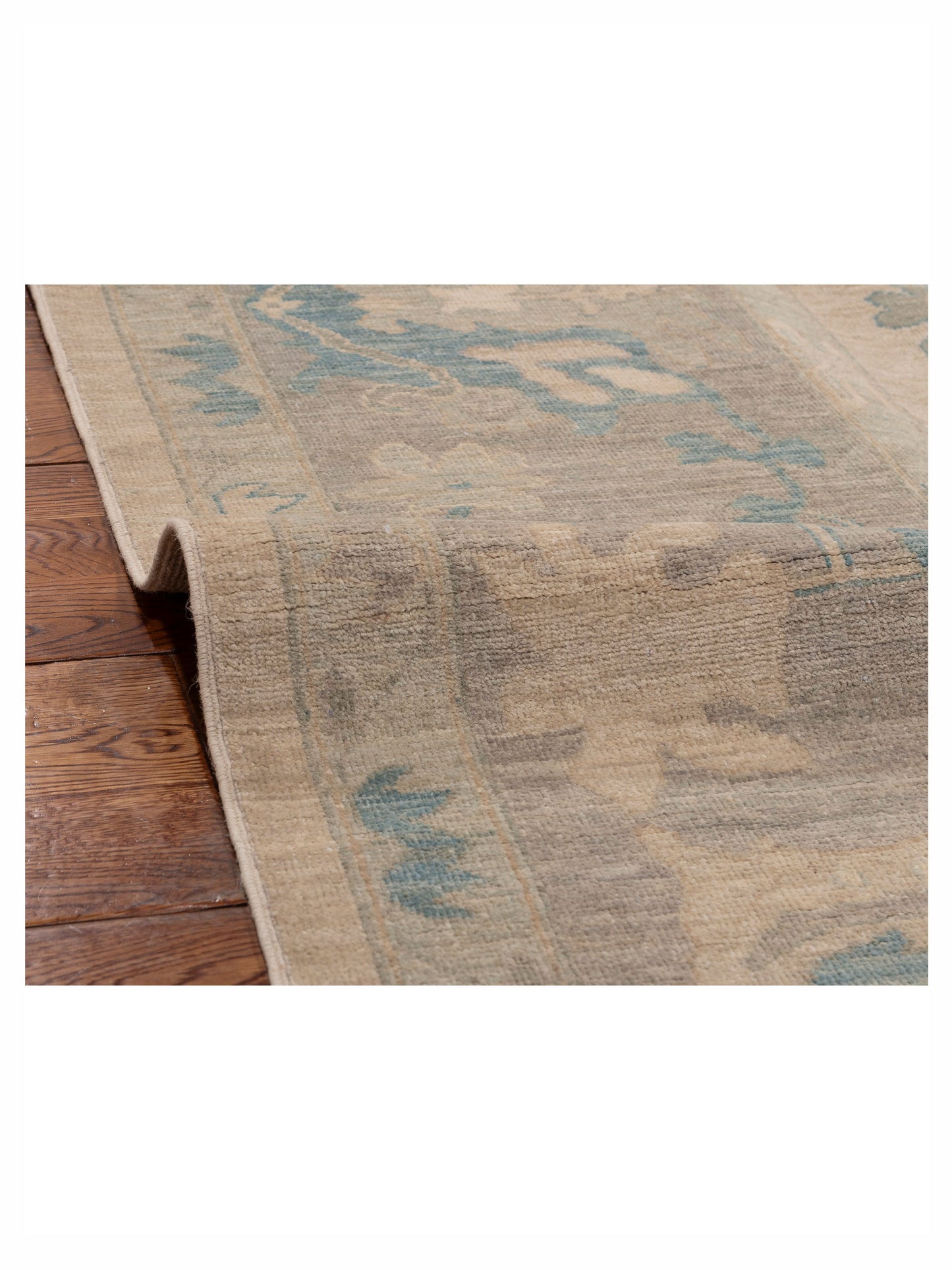 Lailora Ivory Gray 8.11x11.3 Hand Knotted Rug