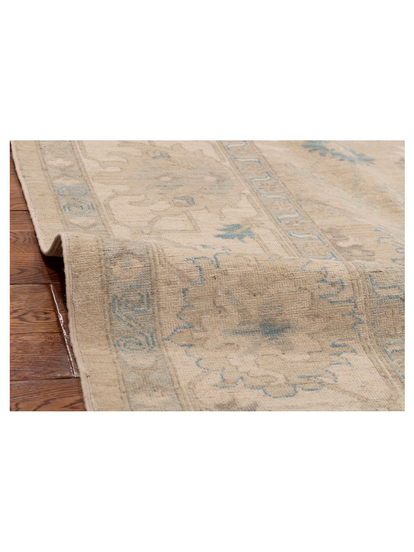 Lailora Beige Ivory 8.3x10 Hand Knotted Rug