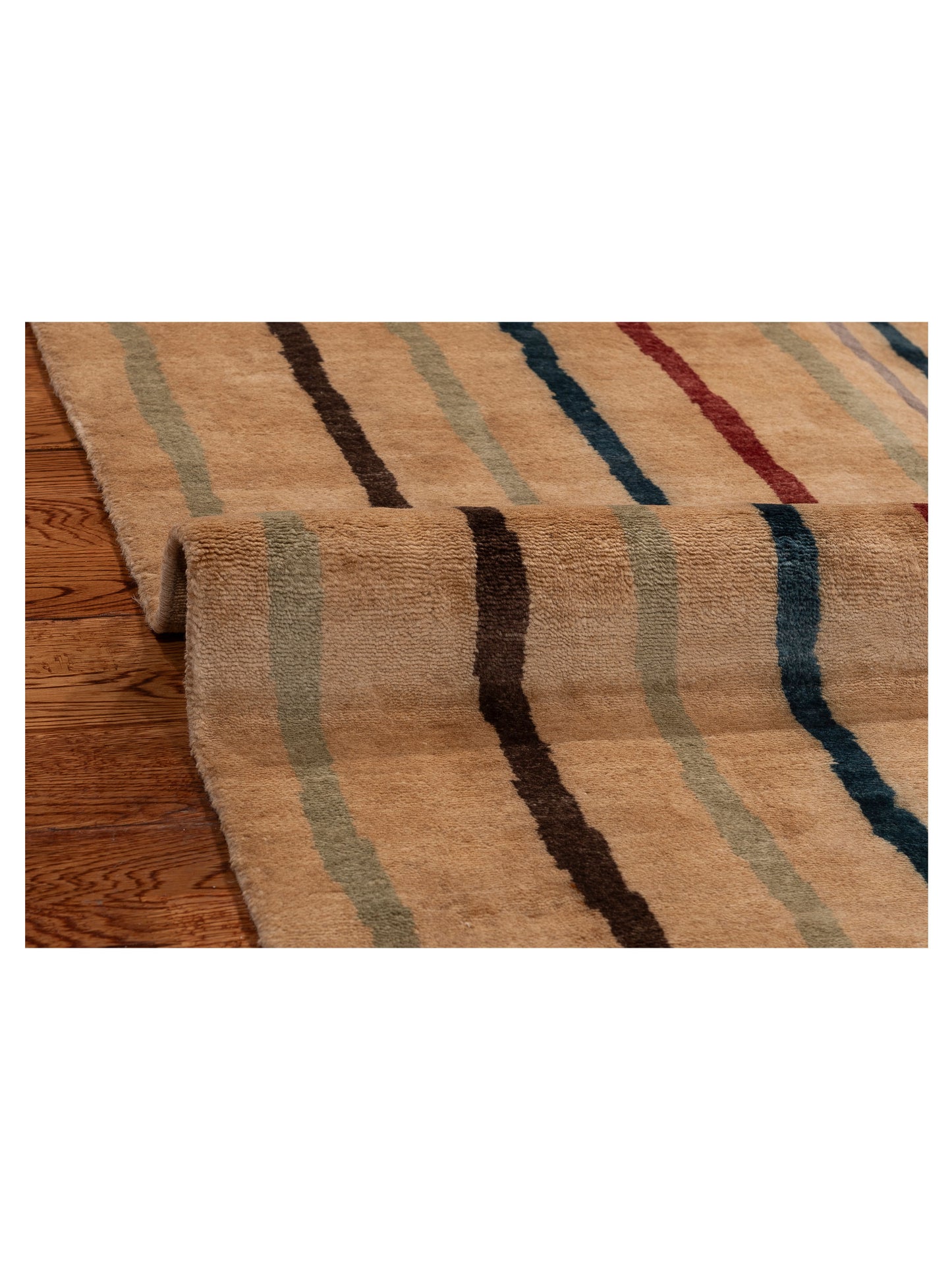 Tenzari Multi Multi 3.7x5.6 Hand Knotted Rug