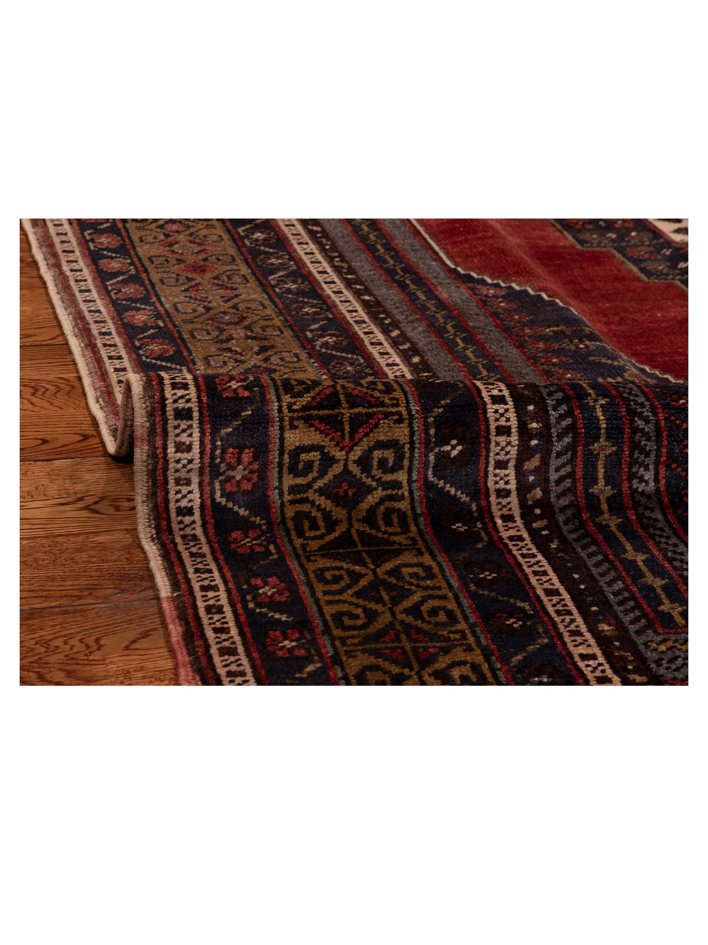 Nomadra Red Brown 5.8x10.4 Hand Knotted Rug