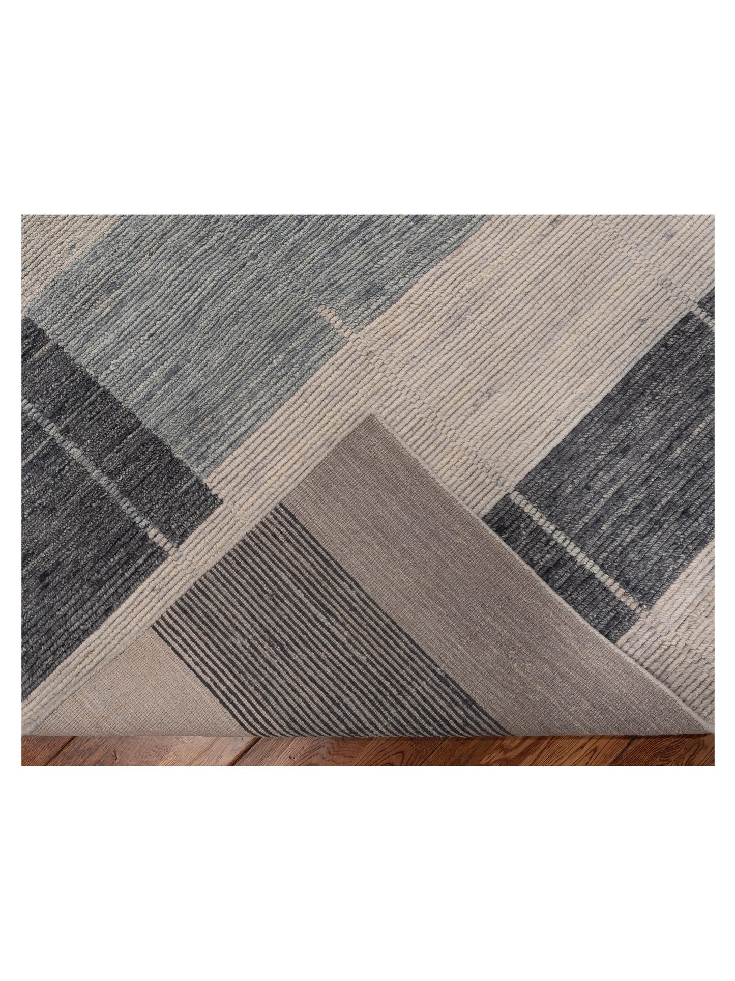 Tibarra Gray Blue 9x12.1 Hand Knotted Rug