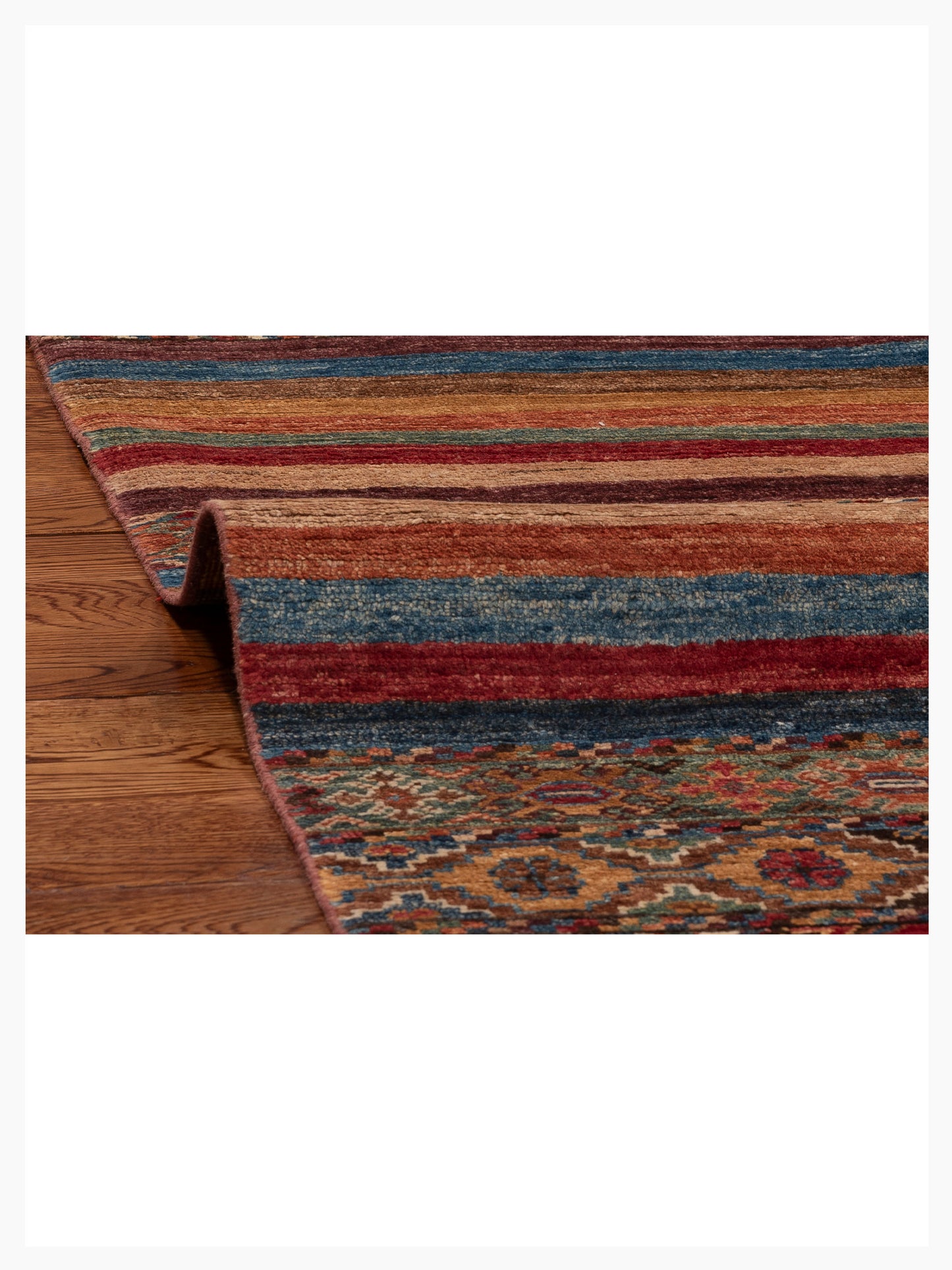 Khoraya Multi Multi 8.10x12.4 Hand Knotted Rug