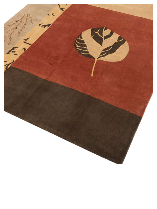 Tibarra Multi 8x9.8 Hand Knotted Rug