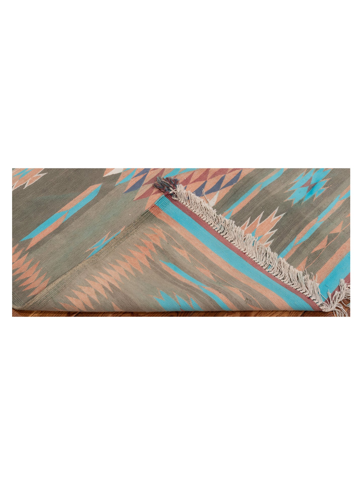 Dhurrie Multi 9.2x13 Hand Woven Rug