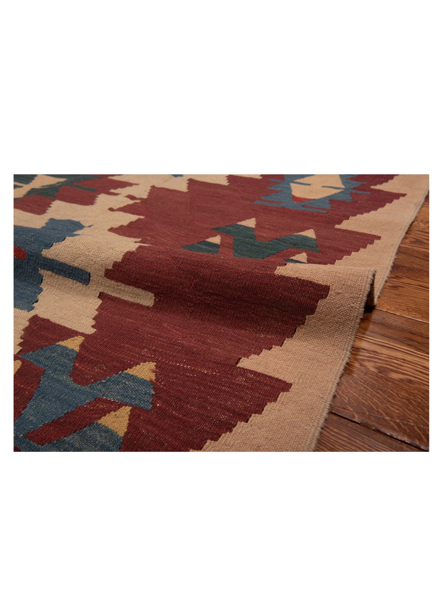 Kilim Multi 8x11.7 Hand Woven Rug