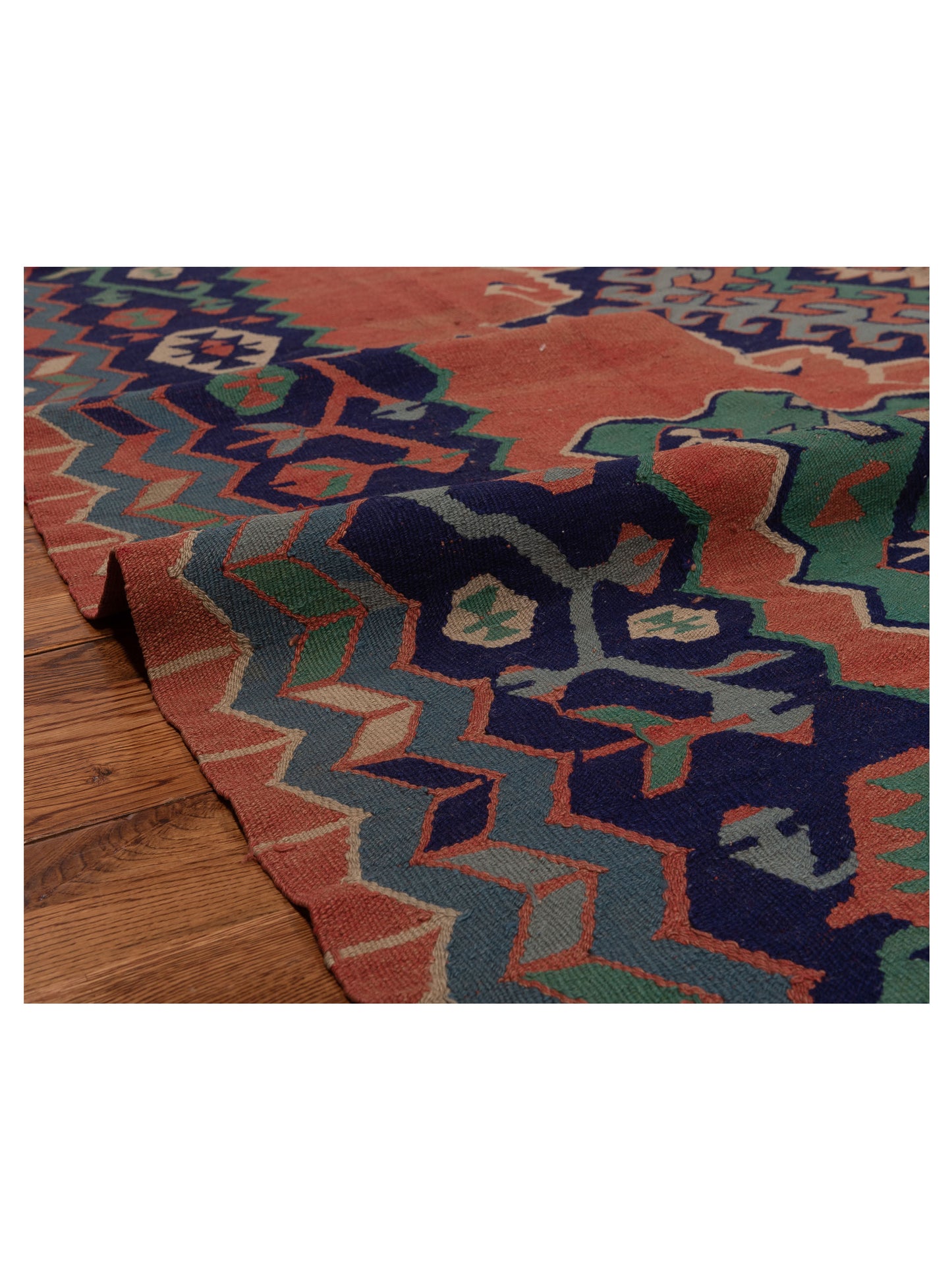 Kilim Multi 8x9.3 Hand Woven Rug