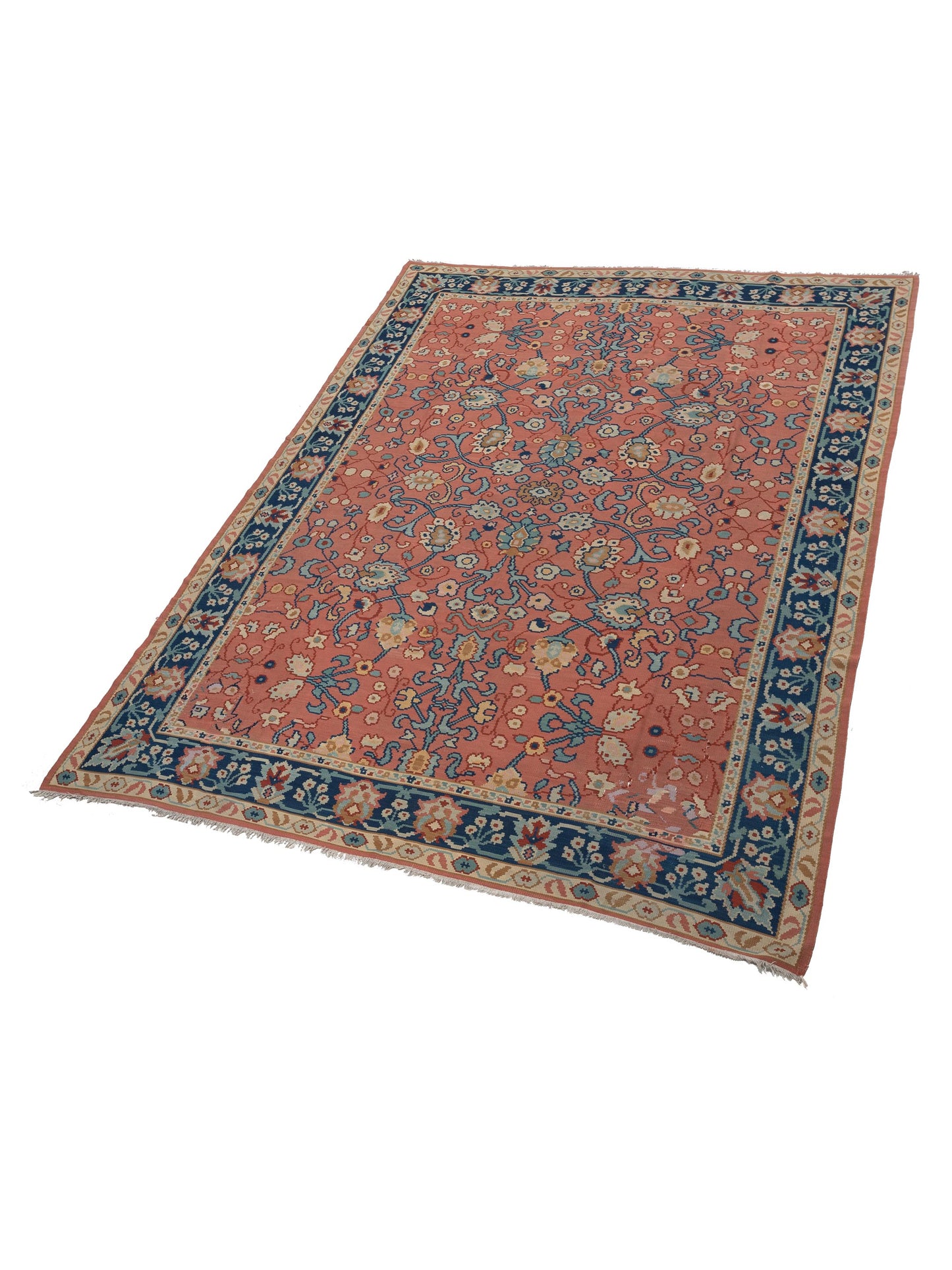 Kilvana Rose Navy 8.6x12.11 Hand Woven Rug
