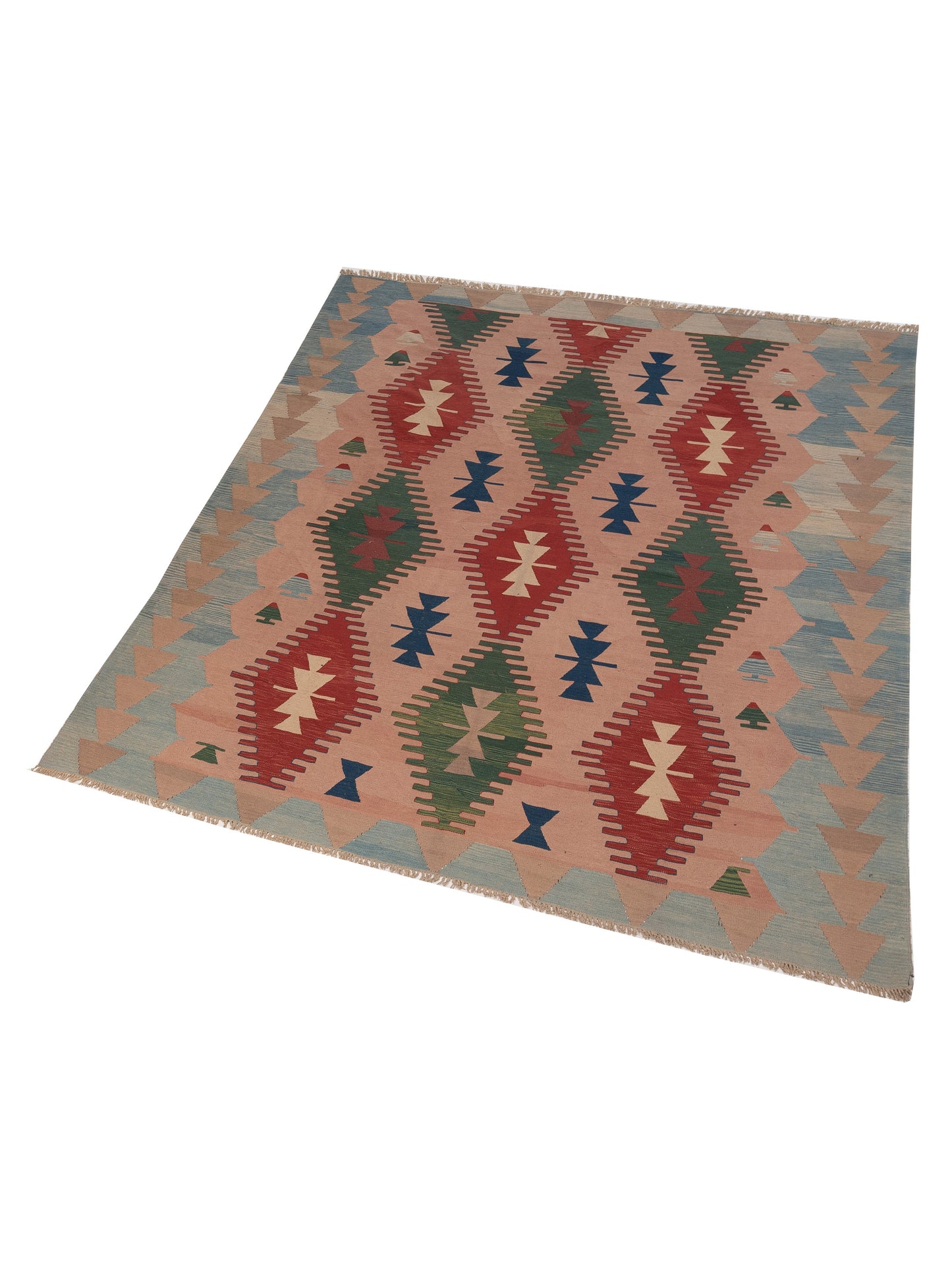 Kilim Multi 8.11x10.11 Hand Woven Rug
