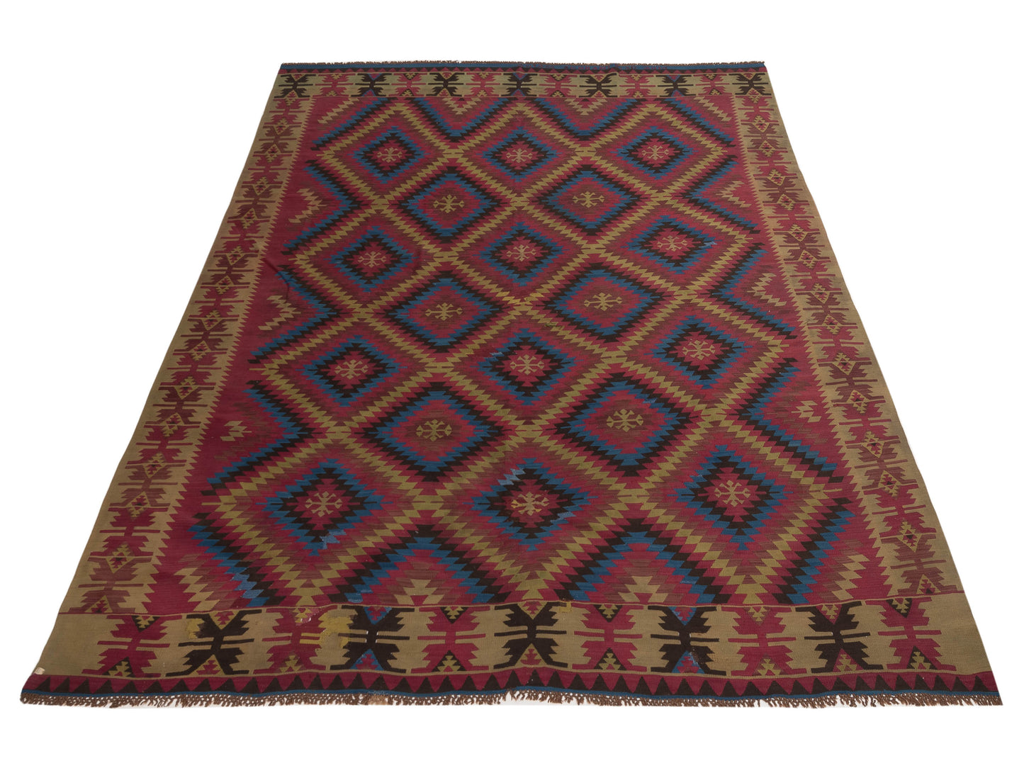 Kilvana Multi 8.11x11.4 Hand Woven Rug