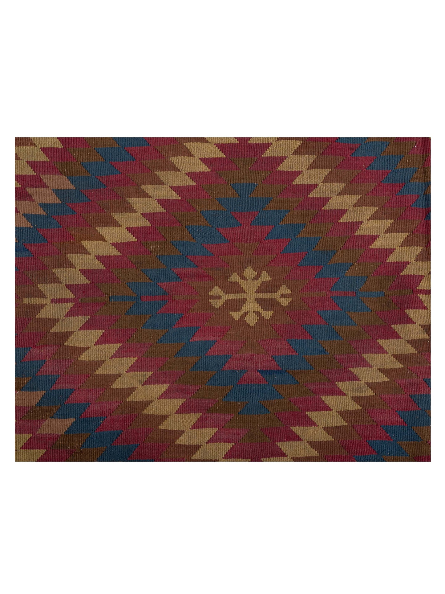 Kilvana Red Beige 7.8x12.11 Hand Woven Rug