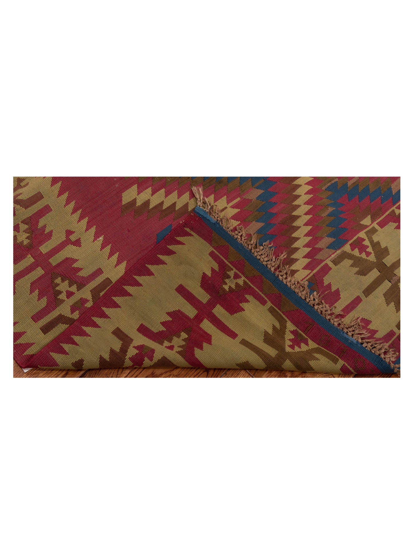 Kilvana Red Beige 7.8x12.11 Hand Woven Rug