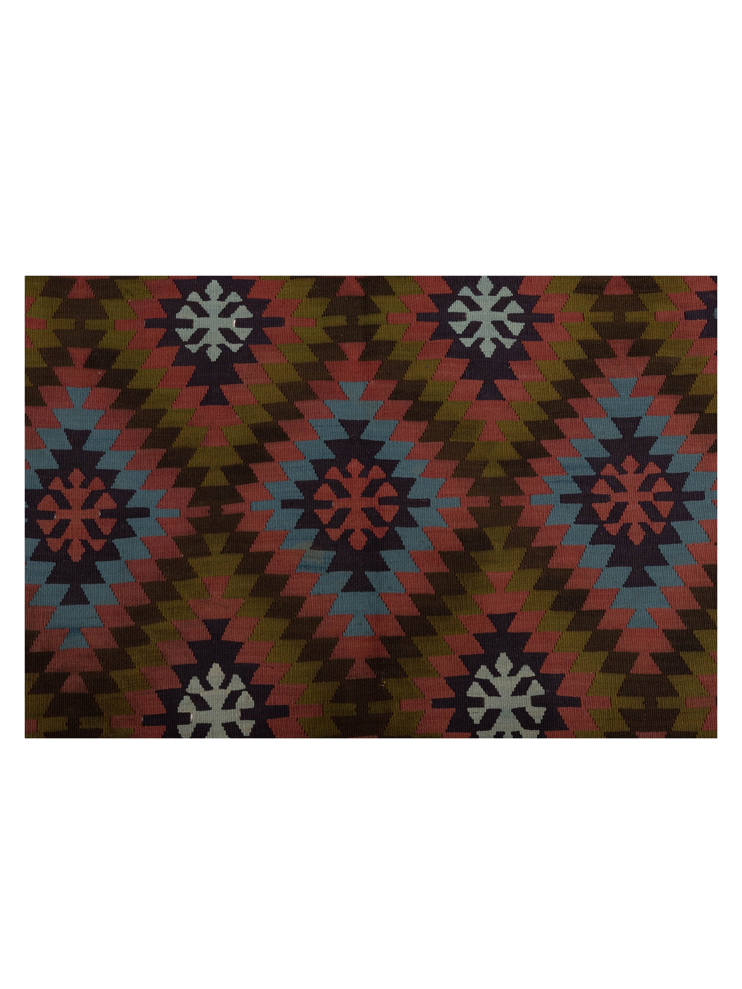 Blossara Kilim Multi 6x13 Hand Woven Rug