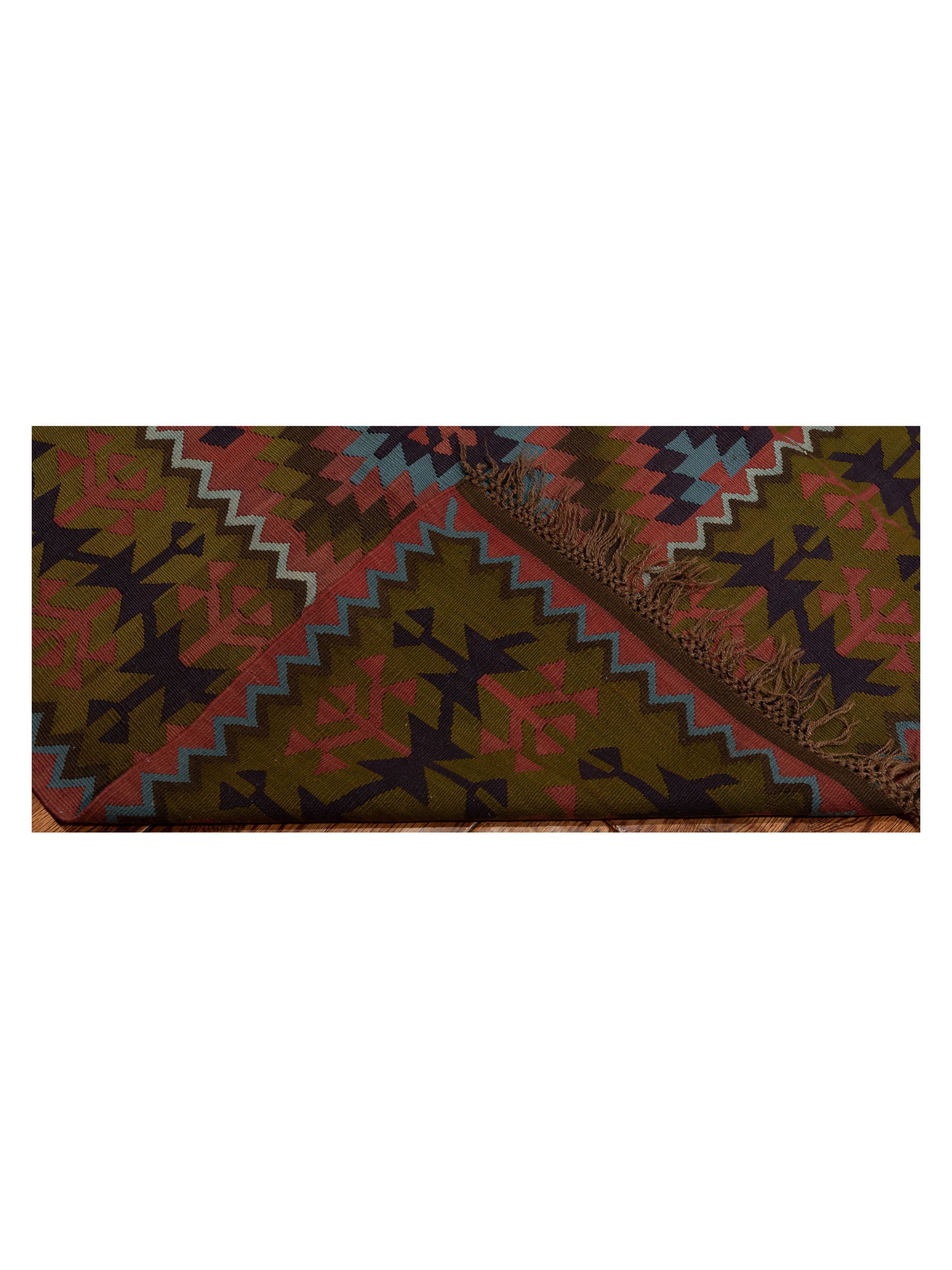 Blossara Kilim Multi 6x13 Hand Woven Rug