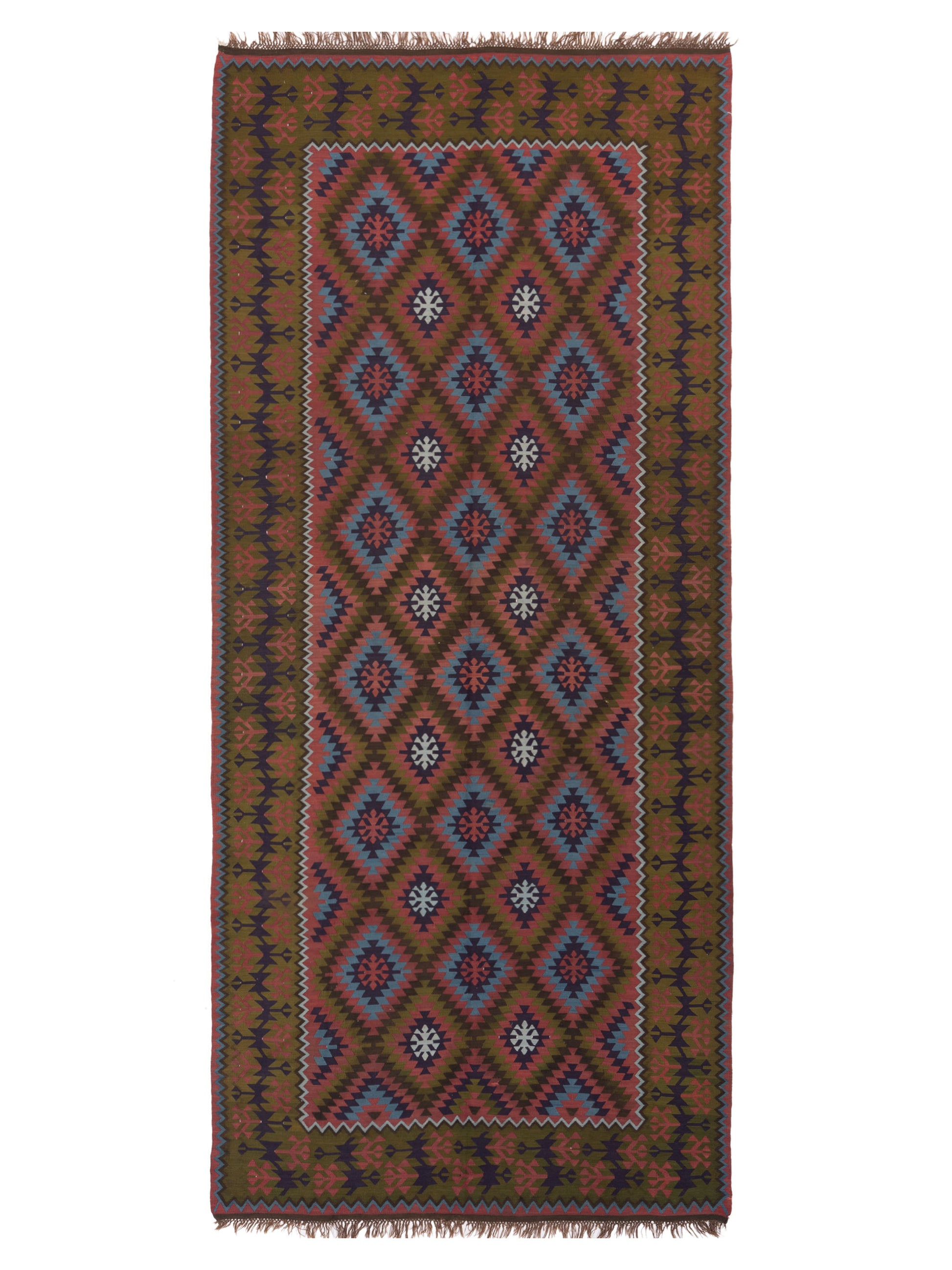 Pasha Old Basserabian Kilim  Multi  Traditional