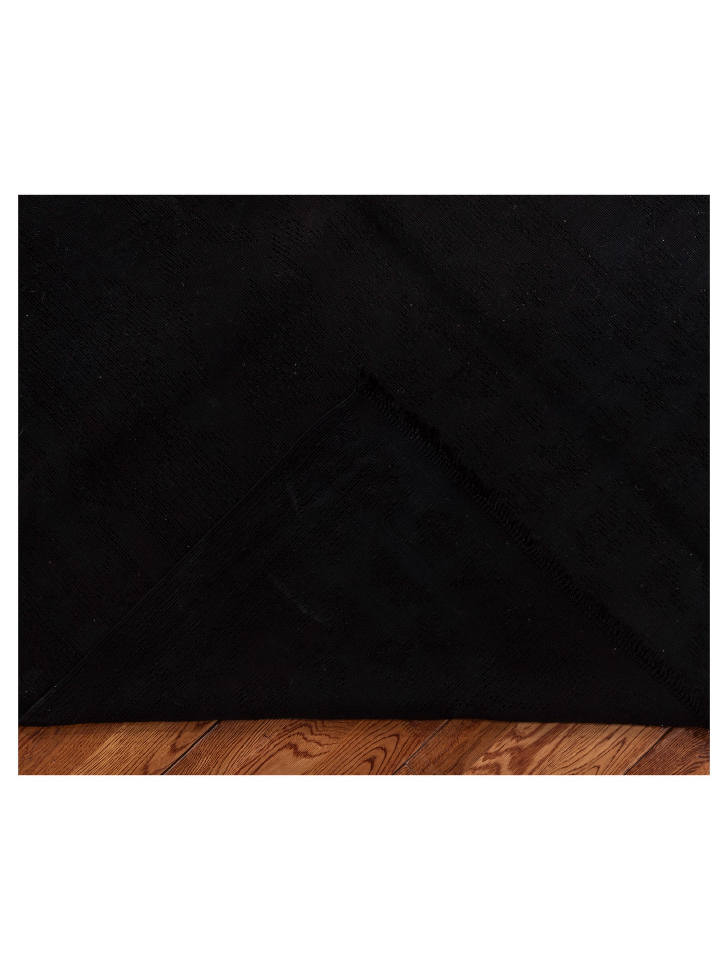 Vintage Dark Brown 8x10.5 Hand Knotted Rug