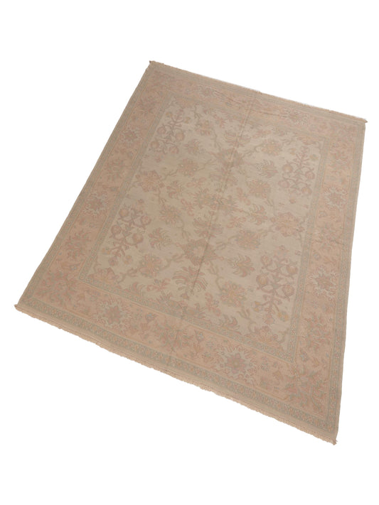 Kilvana Beige Cream 8.3x10 Hand Woven Rug