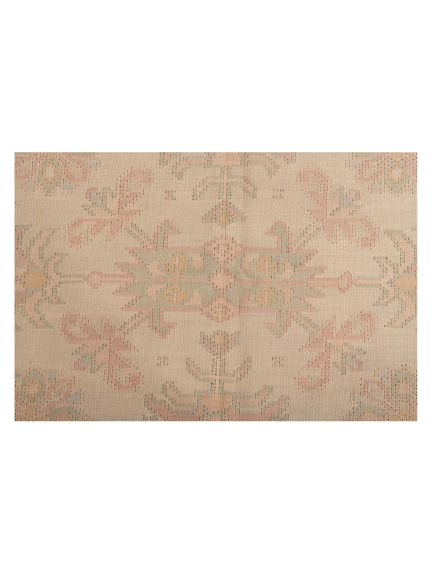 Kilvana Beige Cream 8.3x10 Hand Woven Rug