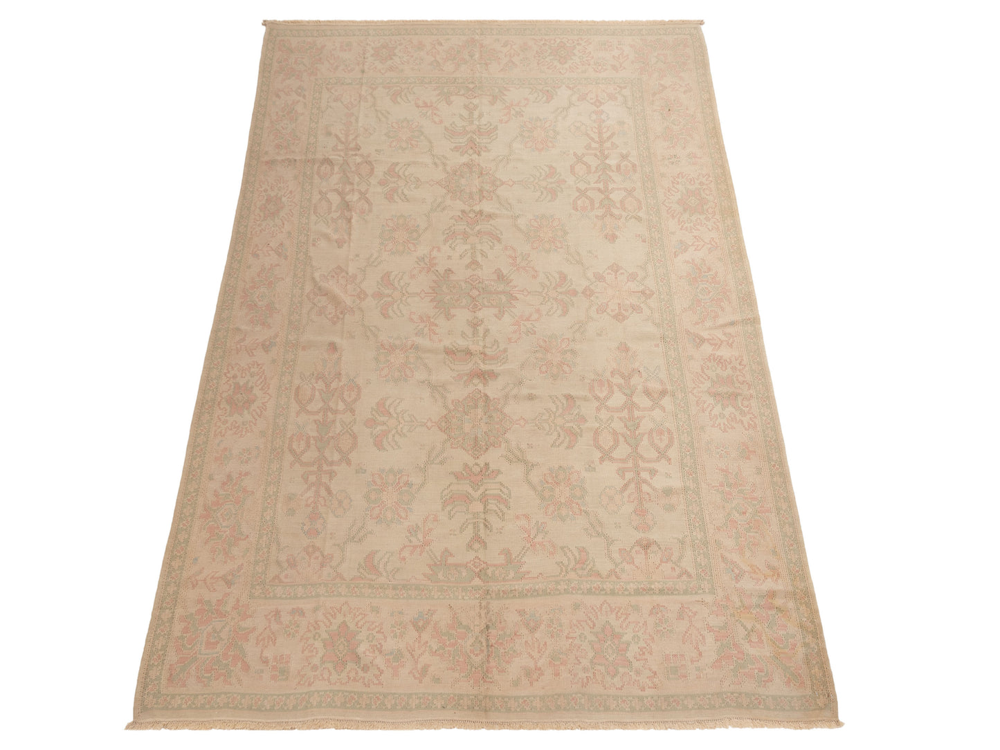 Kilvana Cream Light Brown 8x10.3 Hand Woven Rug