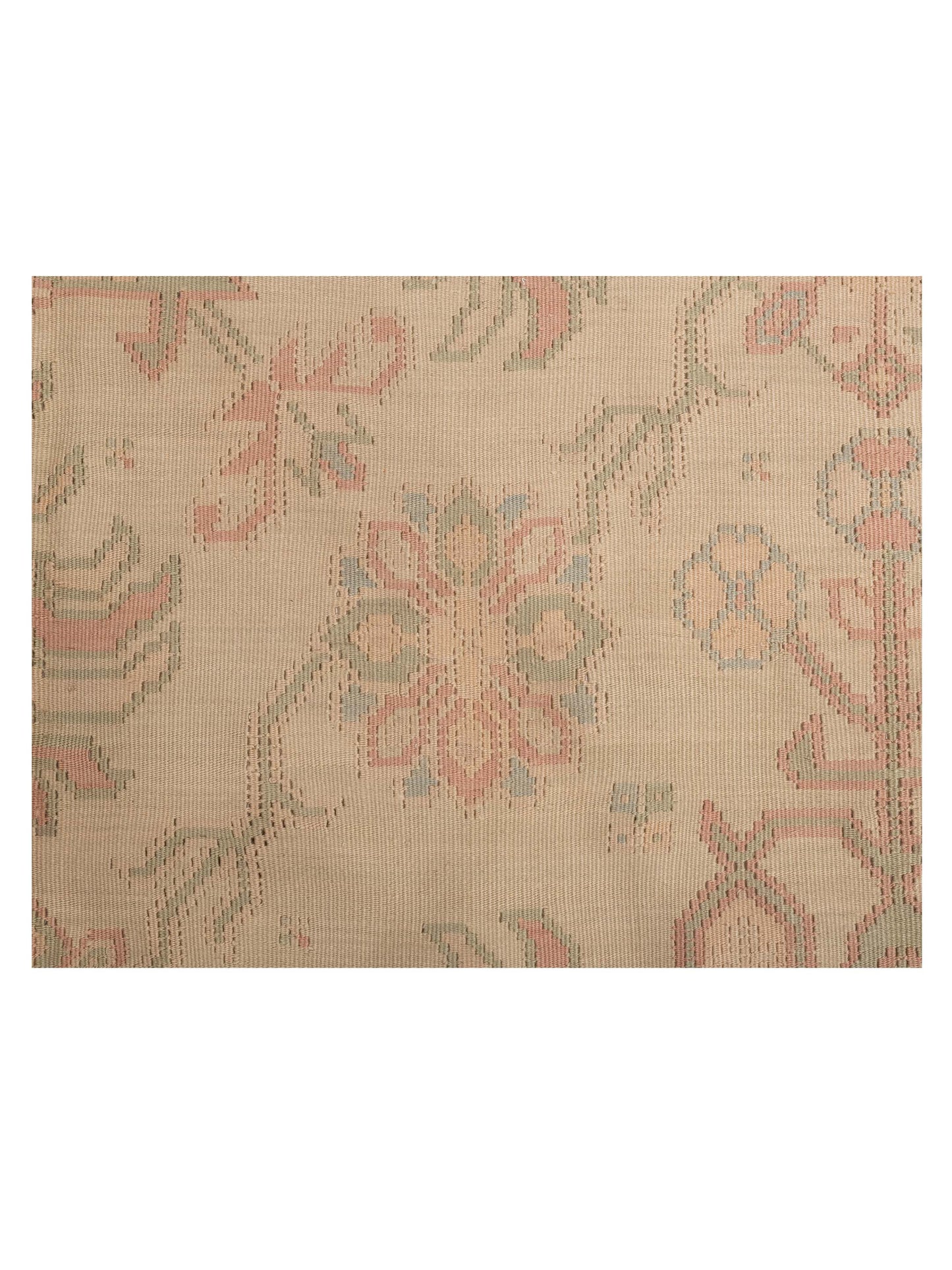 Kilvana Cream Light Brown 8x10.3 Hand Woven Rug