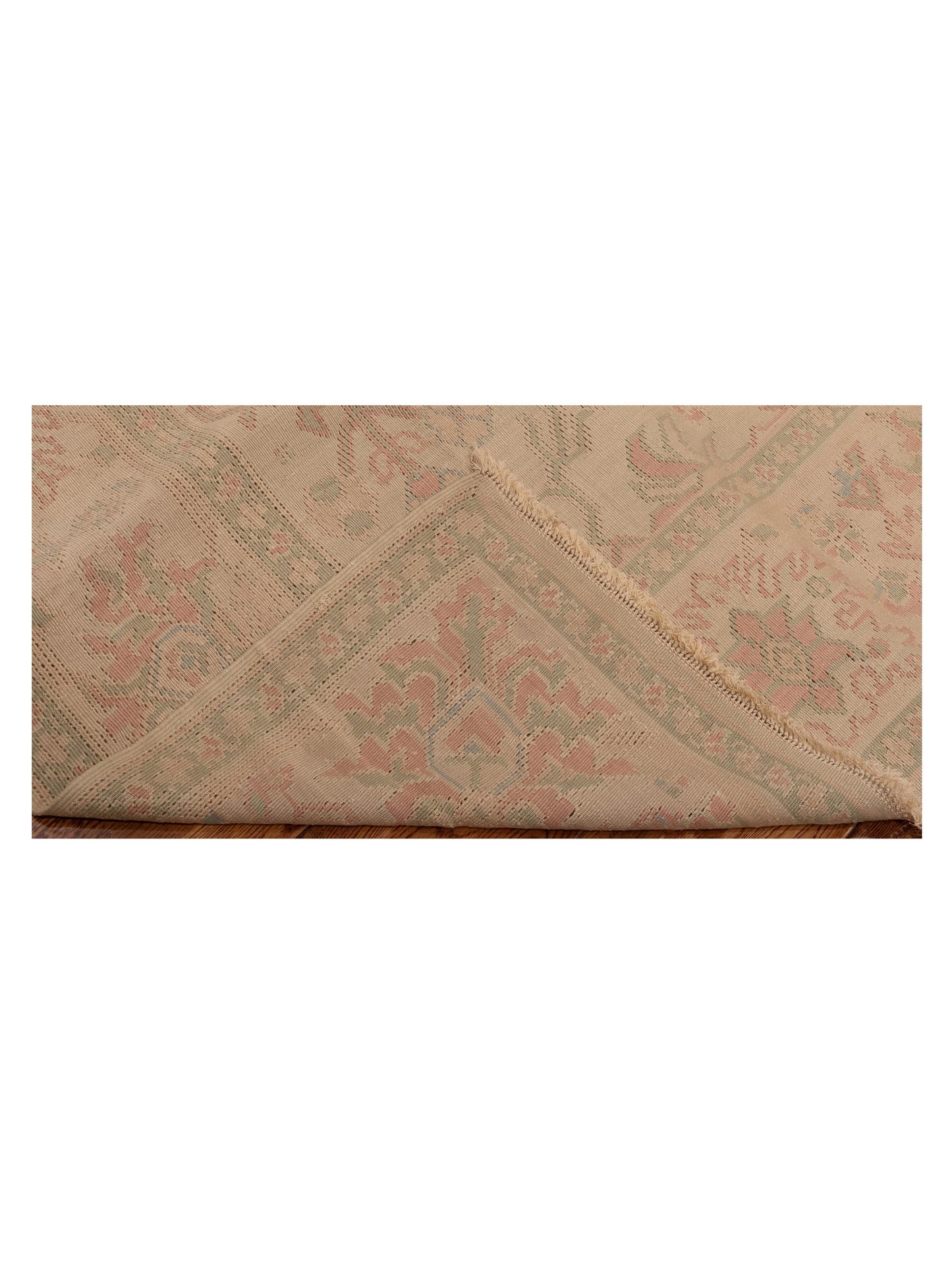 Kilvana Cream Light Brown 8x10.3 Hand Woven Rug