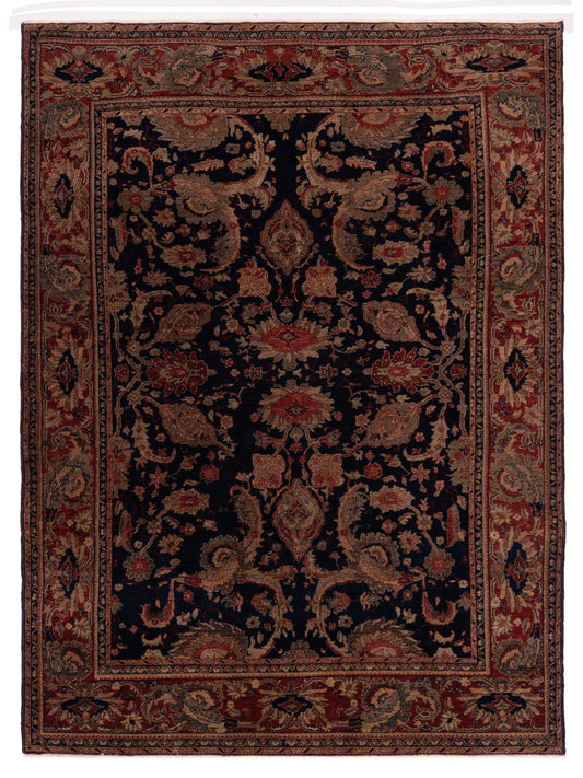 Pasha Turkish Elvan  Navy Red Traditional