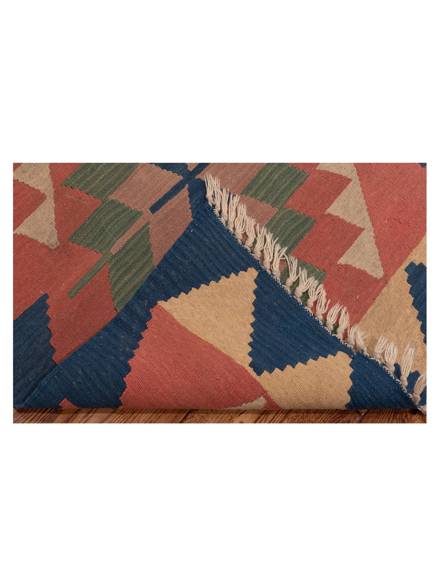 Kilim Multi 2.9x10 Hand Woven Rug