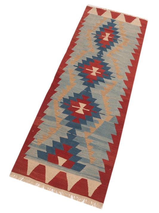 Kilim Multi 2.9x9.3 Hand Woven Rug