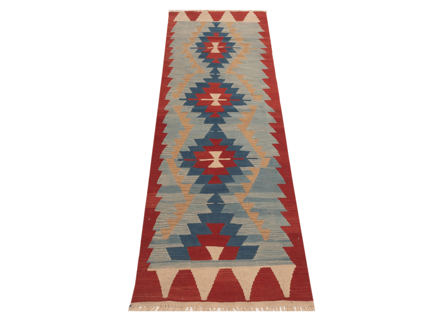 Kilim Multi 2.9x9.3 Hand Woven Rug