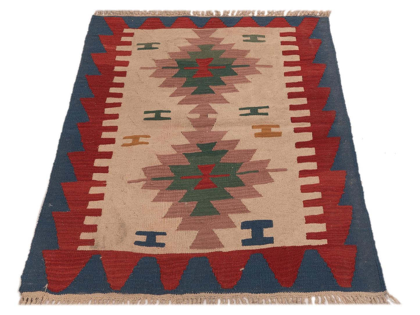 Kilim Multi 2.11x3.8 Hand Woven Rug