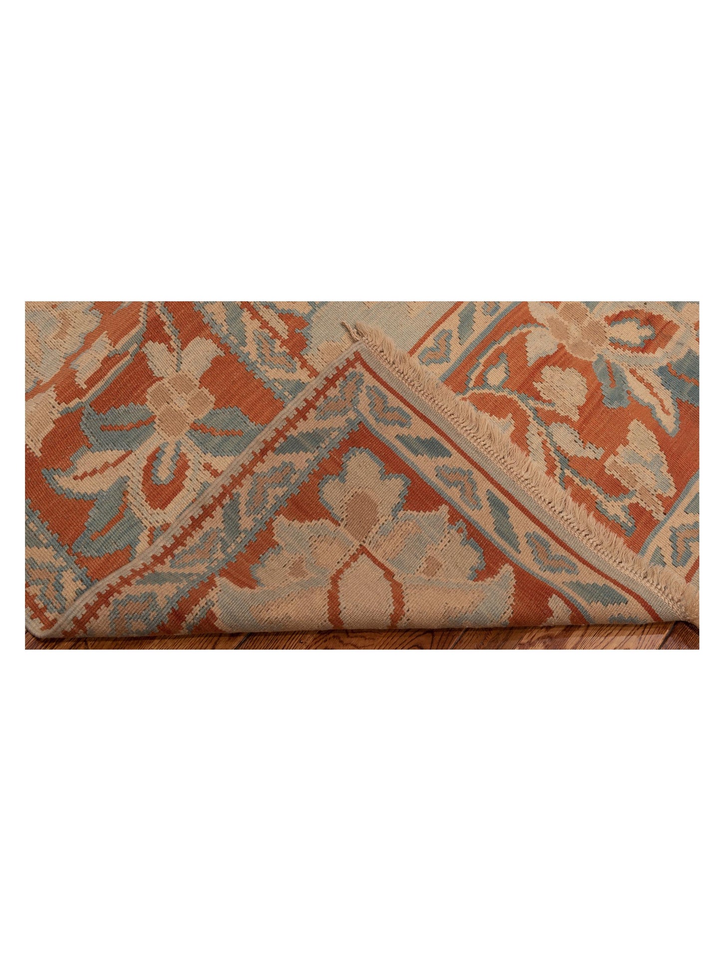 Kilvana Silver Rust 8.11x11.9 Hand Woven Rug