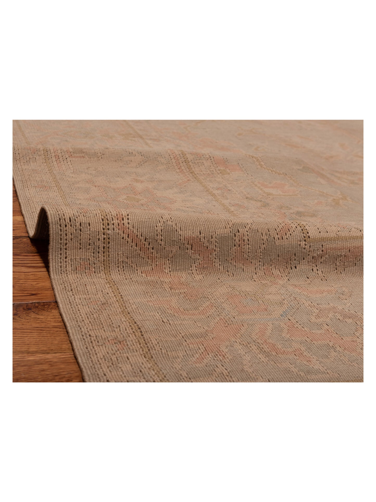 Kilvana Light Brown Light Brown 9x11.9 Hand Woven Rug