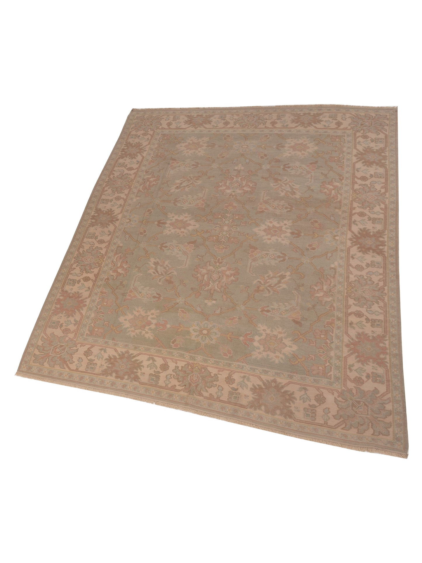 Kilvana Silver Ivory 9.1x11.8 Hand Woven Rug