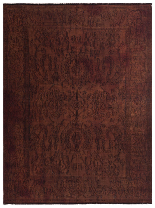 Pasha Transilvanian Kilim  Dark Brown  Traditional