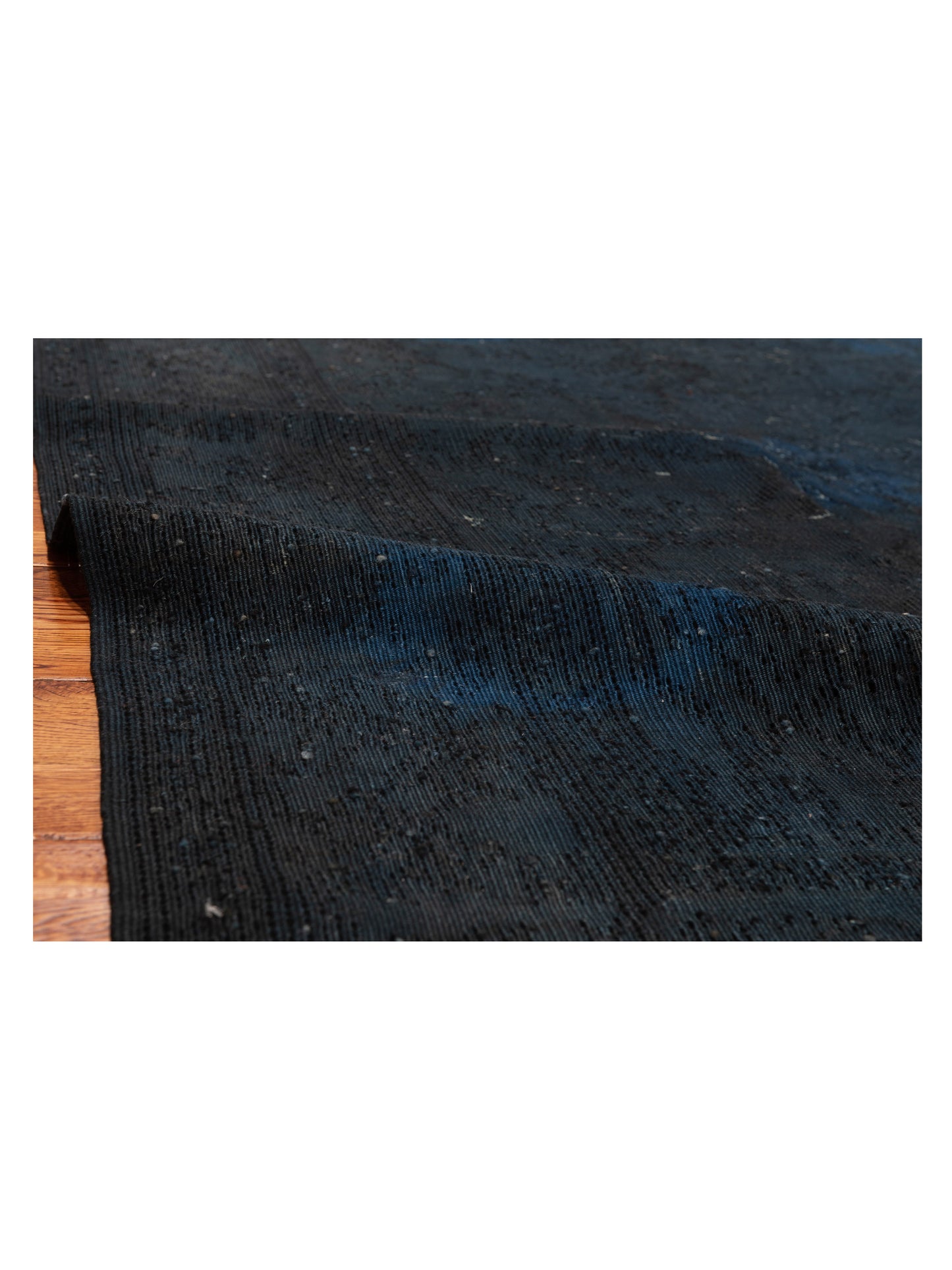 Vintage Charcoal 5.6x8.1 Hand Knotted Rug