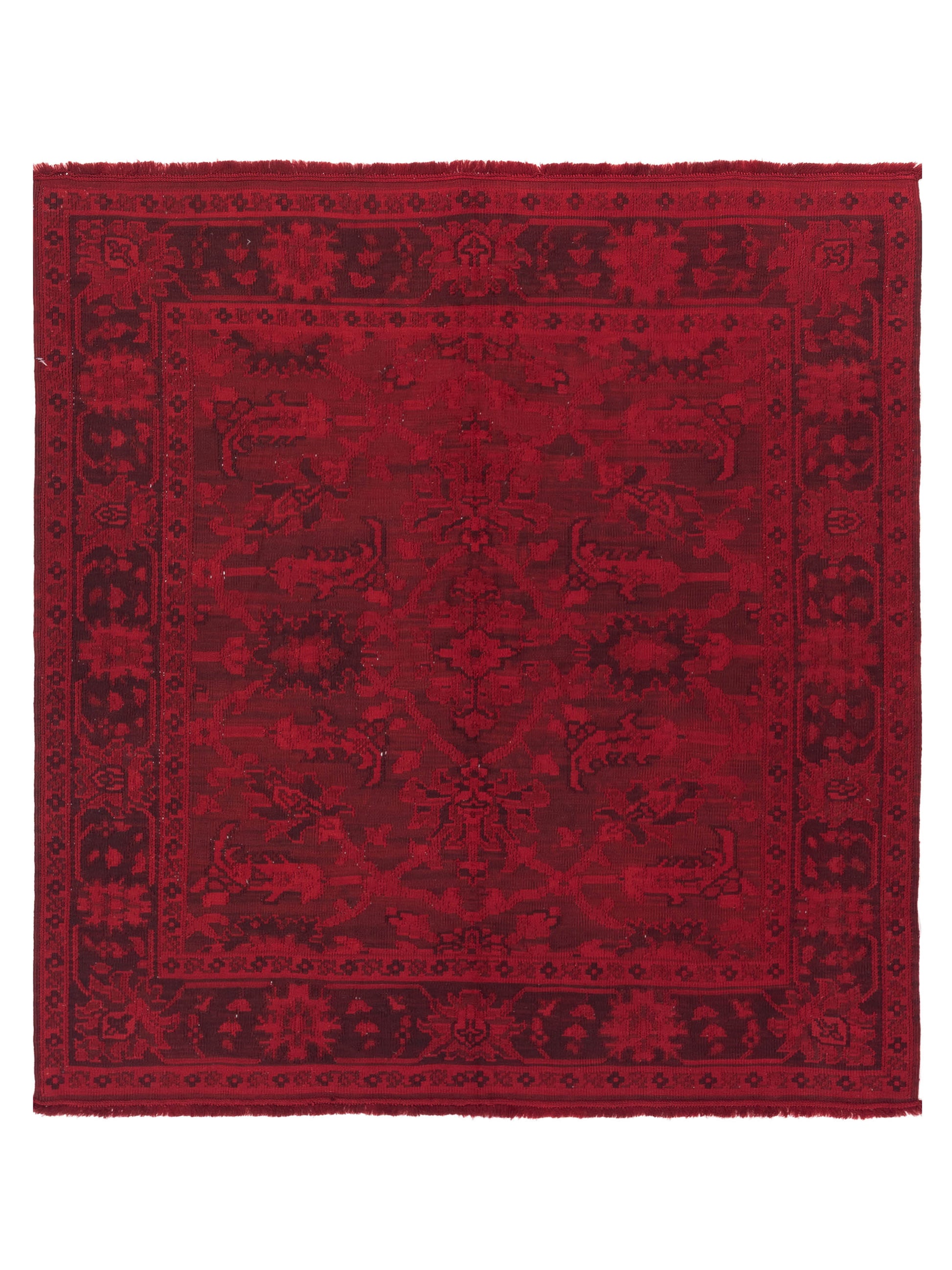 Pasha Vintage  Red  Contemporary