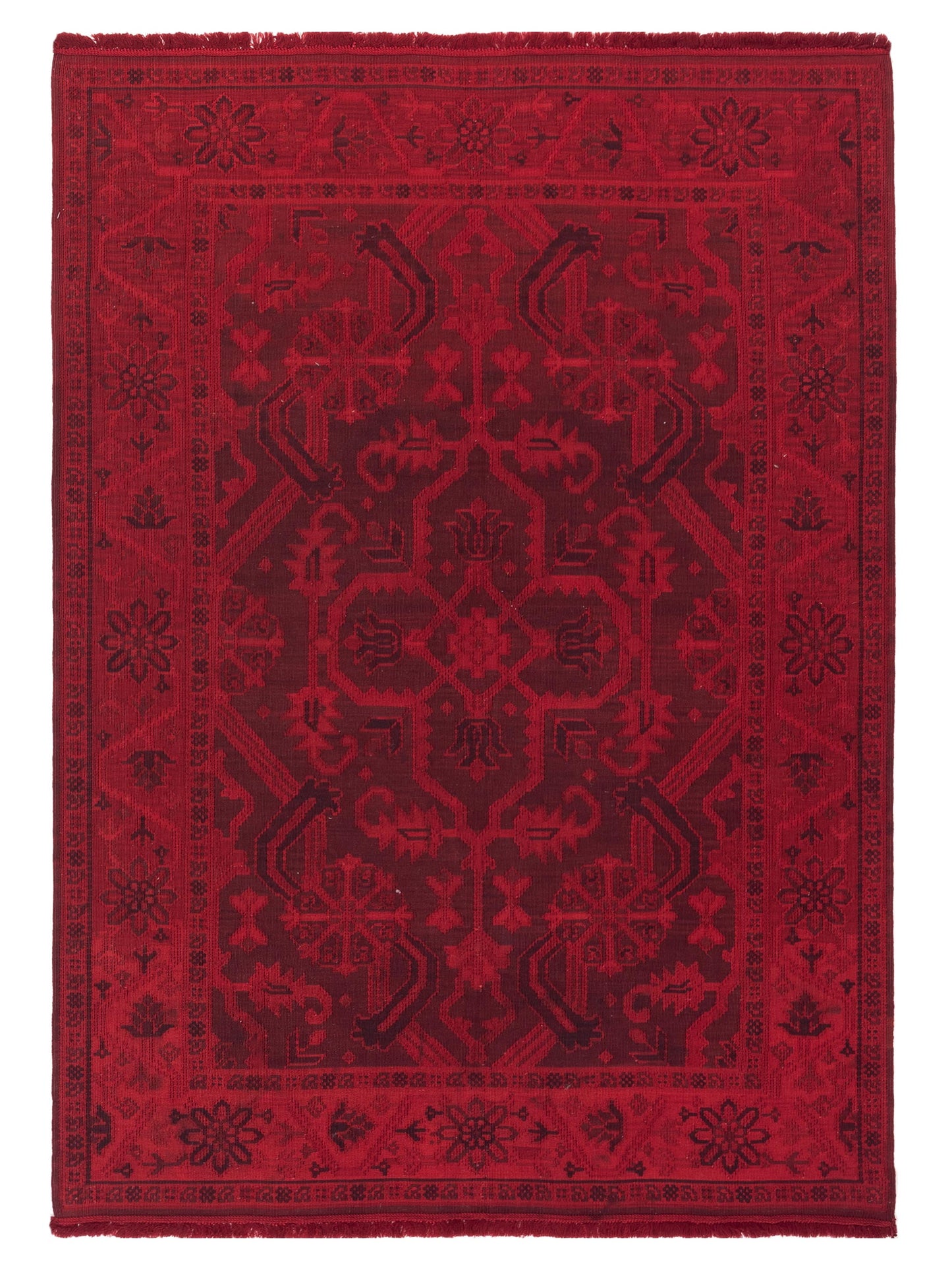 Pasha Vintage  Red  Contemporary