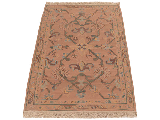 Kilvana Pink 4x6.2 Hand Woven Rug