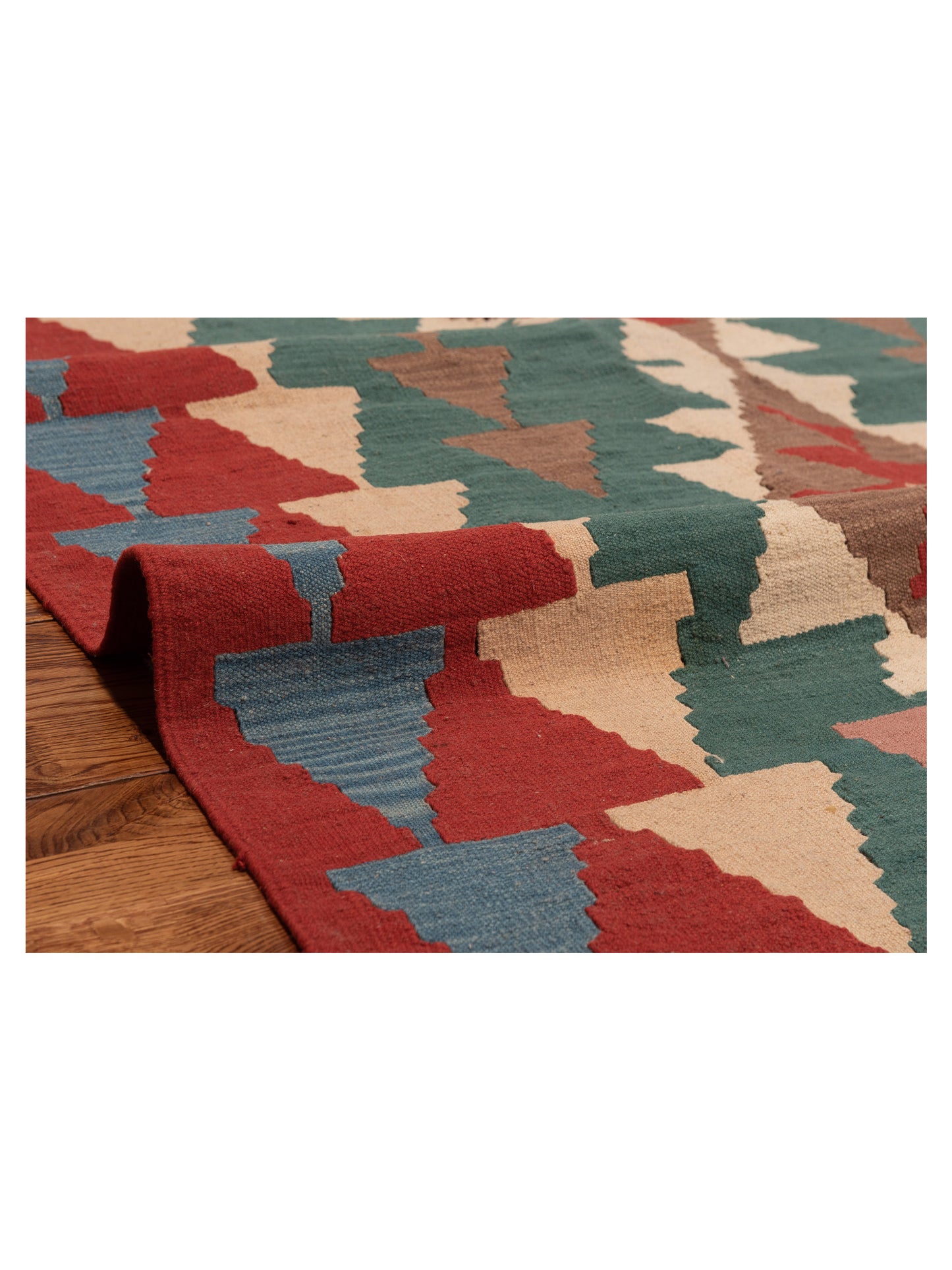 Kilim Multi 5.6x7.7 Hand Woven Rug
