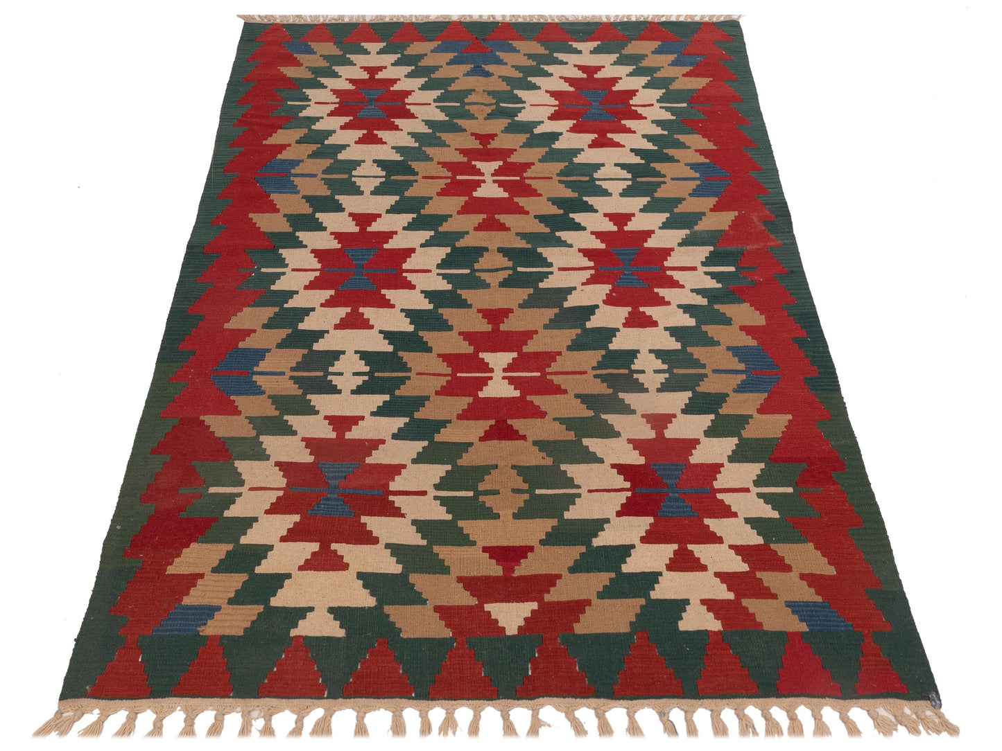 Kilim Multi 5.5x8.6 Hand Woven Rug
