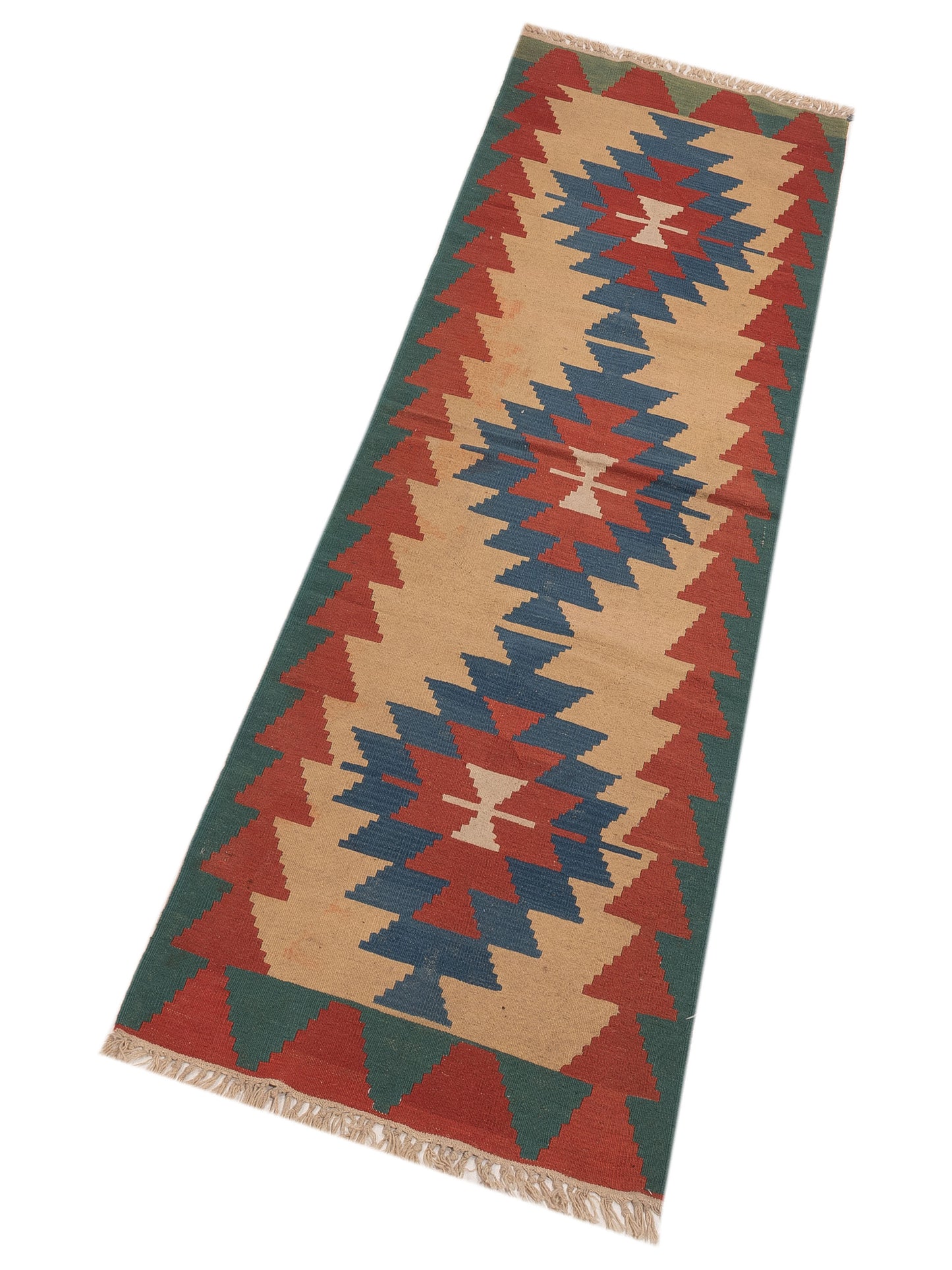 Kilim Multi 2.7x9.7 Hand Woven Rug