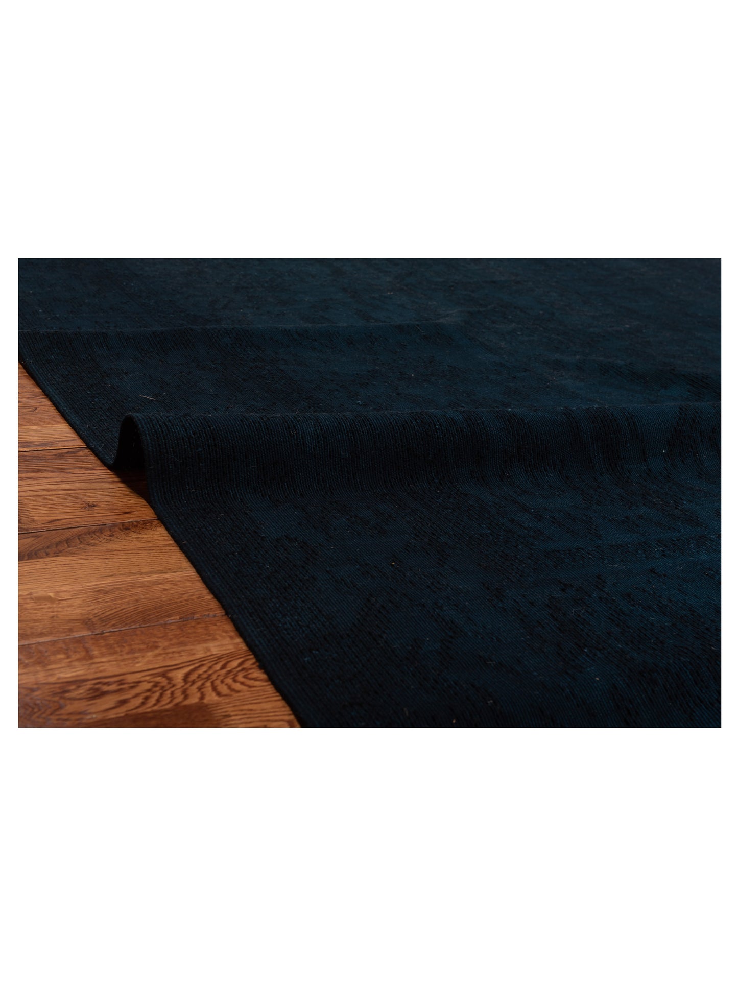 Vintage Indigo 6.7x8.6 Hand Knotted Rug