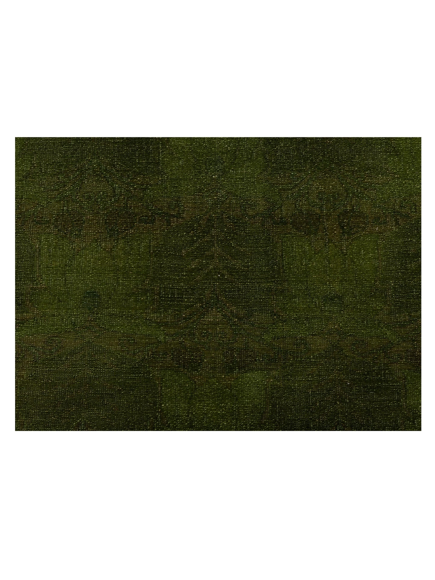 Vintage Green 8.5x9.8 Hand Knotted Rug