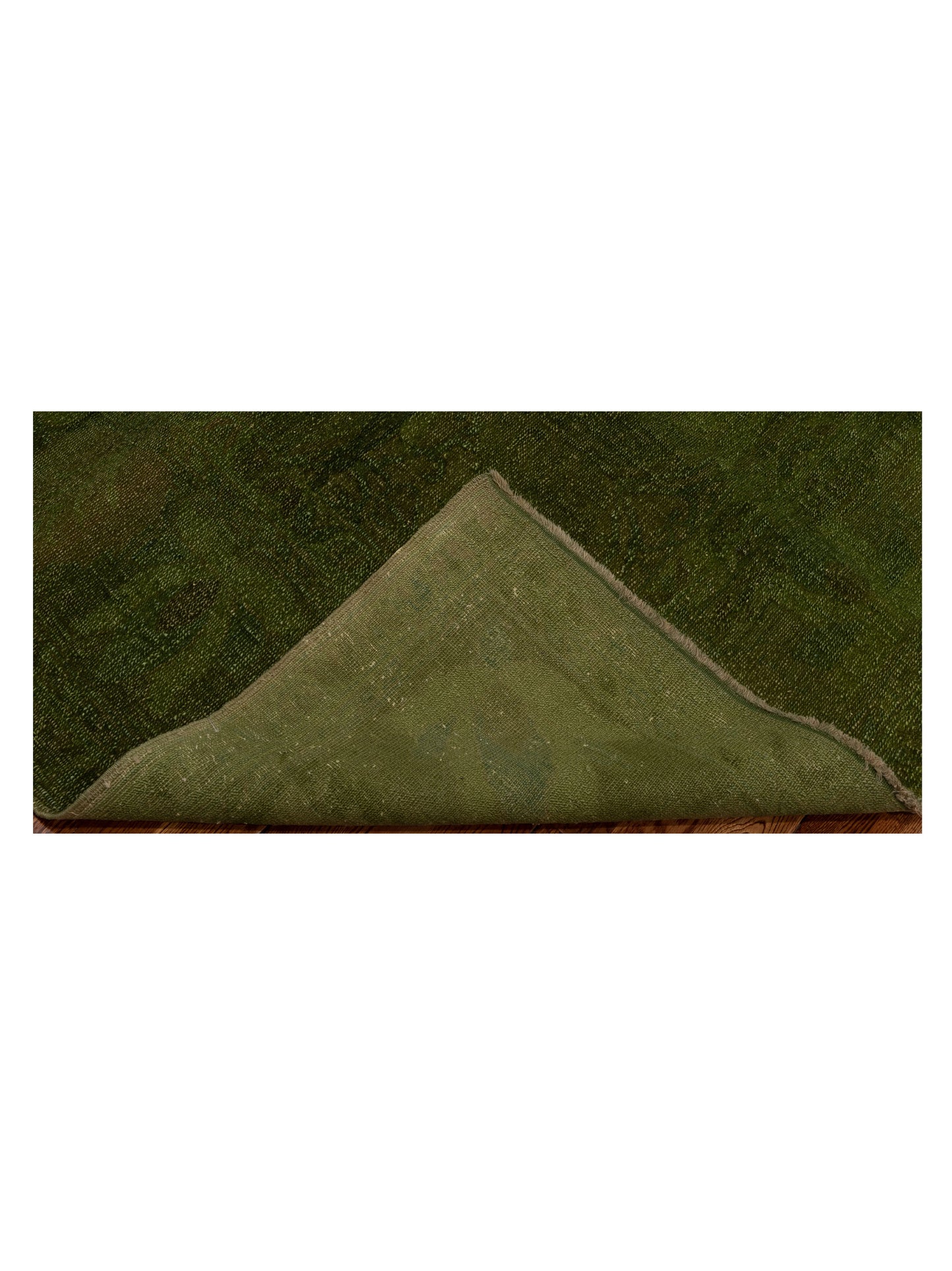 Vintage Green 8.5x9.8 Hand Knotted Rug