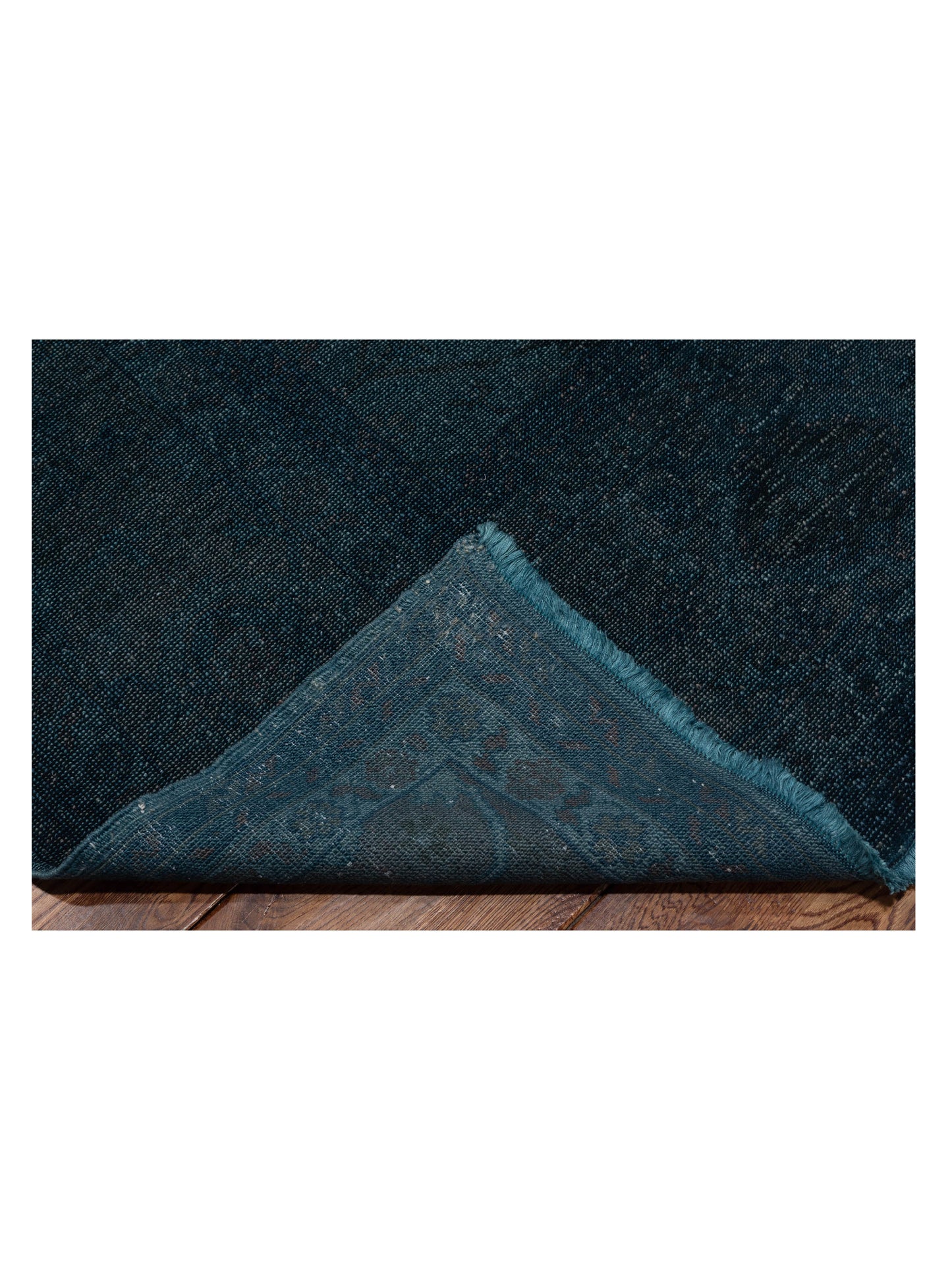 Vintage Indigo 10.3x13.8 Hand Knotted Rug