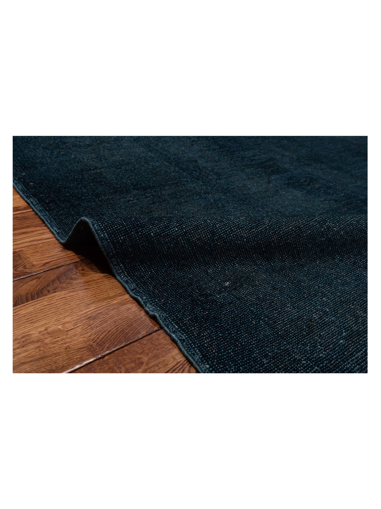 Vintage Indigo 10.3x13.8 Hand Knotted Rug