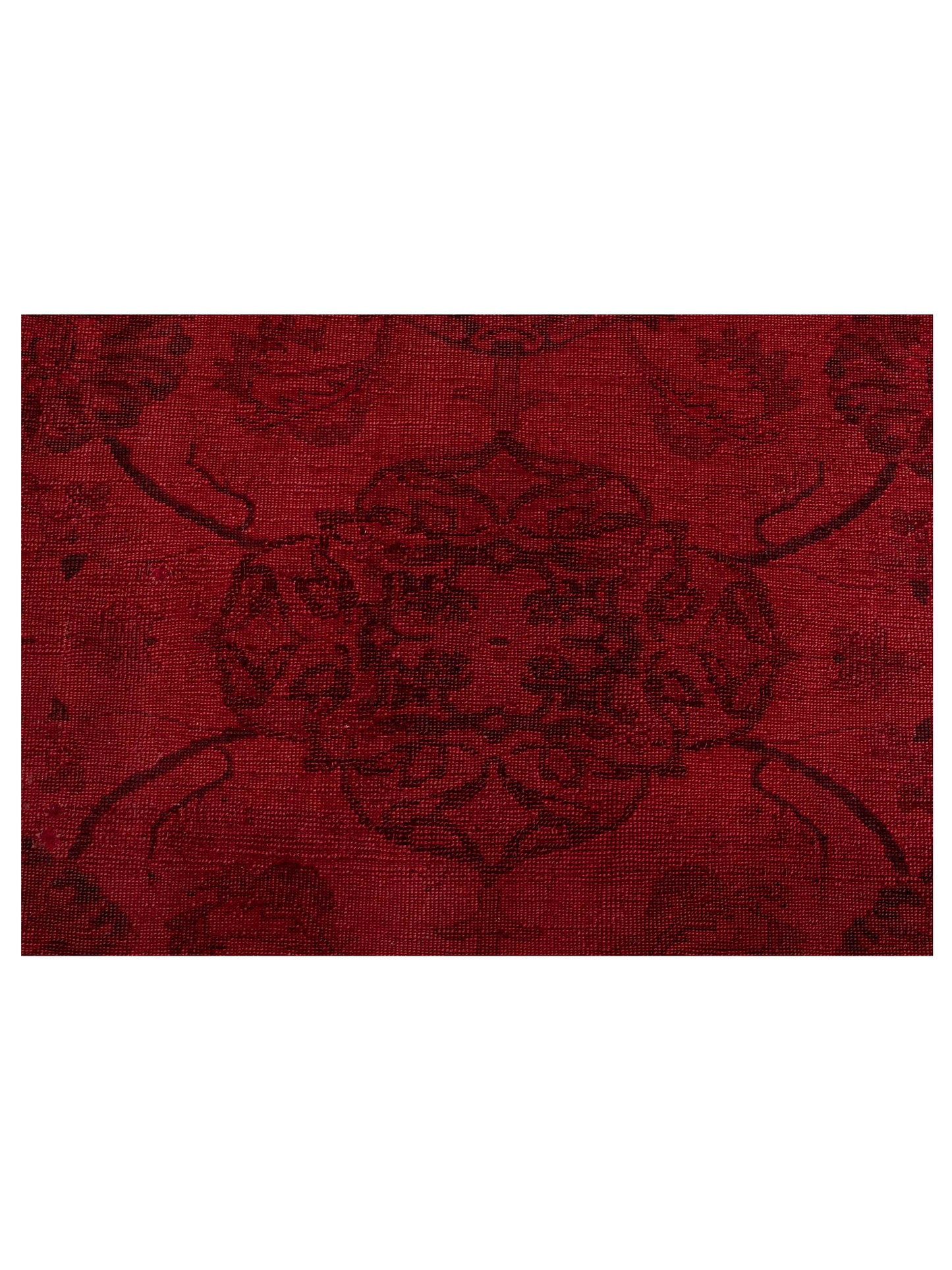 Vintage Red 9.1x11.11 Hand Knotted Rug