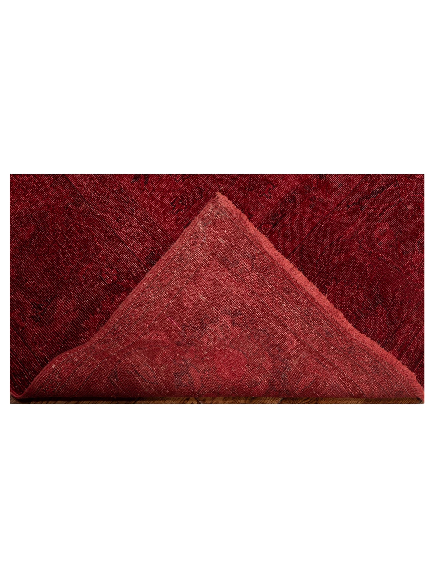 Vintage Red 9.1x11.11 Hand Knotted Rug